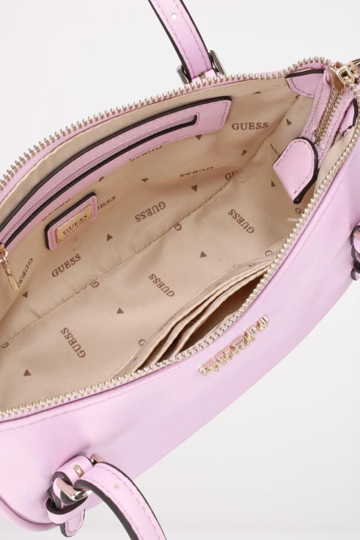 GUESS CERELIA MINI SHOULDER en color ROSA (4)