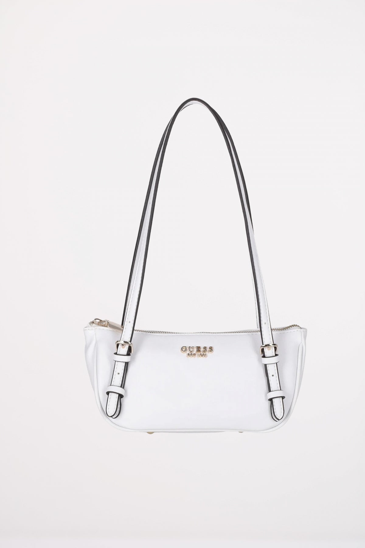 GUESS CERELIA MINI SHOULDER en color BLANCO (1)