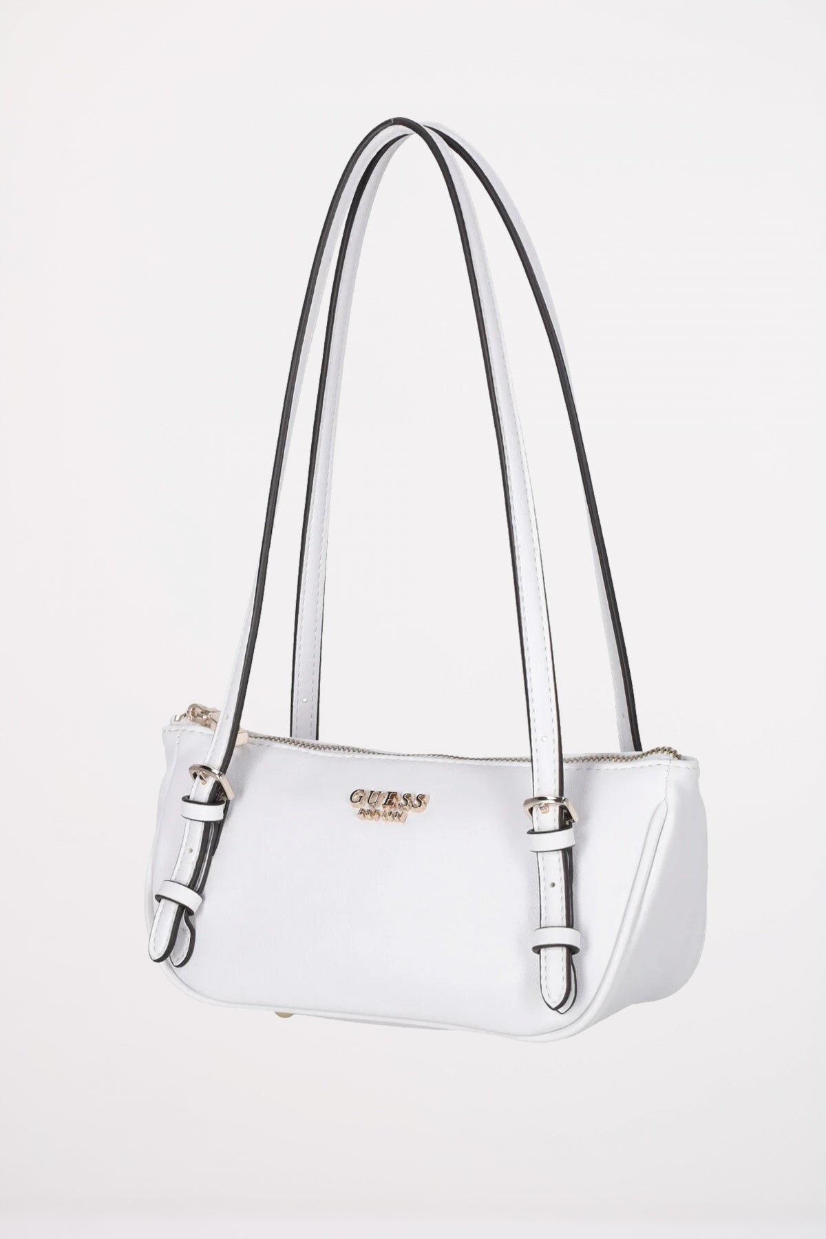 GUESS CERELIA MINI SHOULDER en color BLANCO (2)