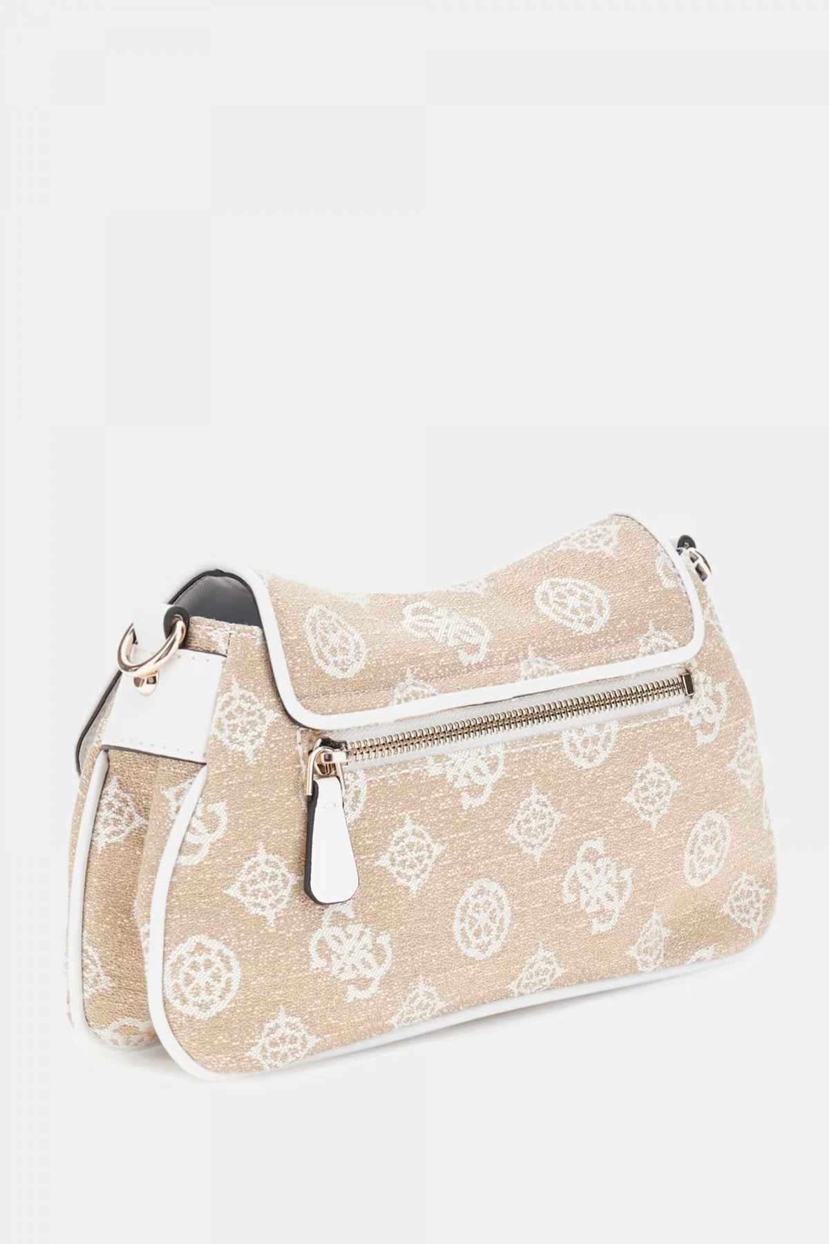 GUESS BEYZA FLAP SHOULDER en color BLANCO (3)