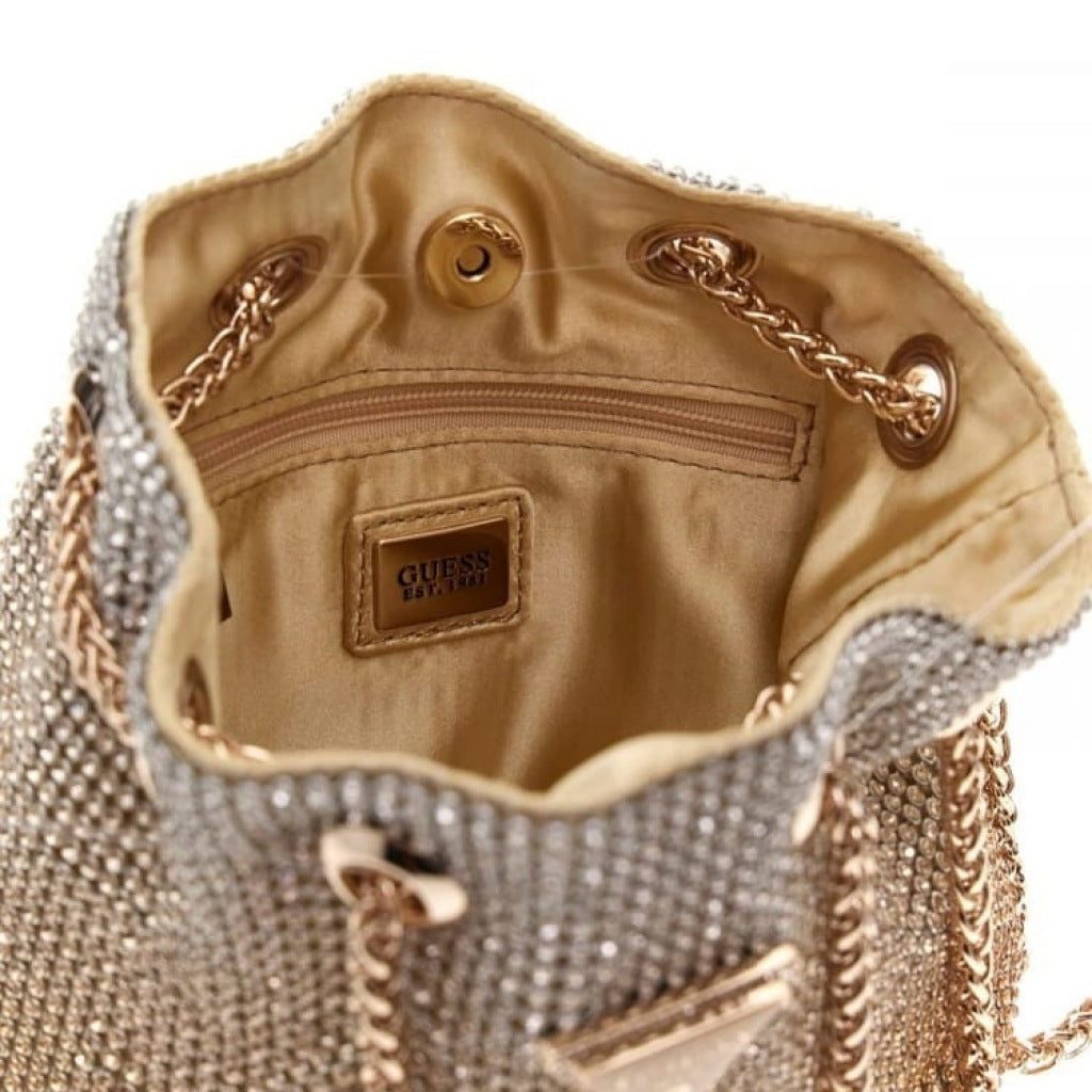 GUESS ZALINA POUCH en color ORO (5)