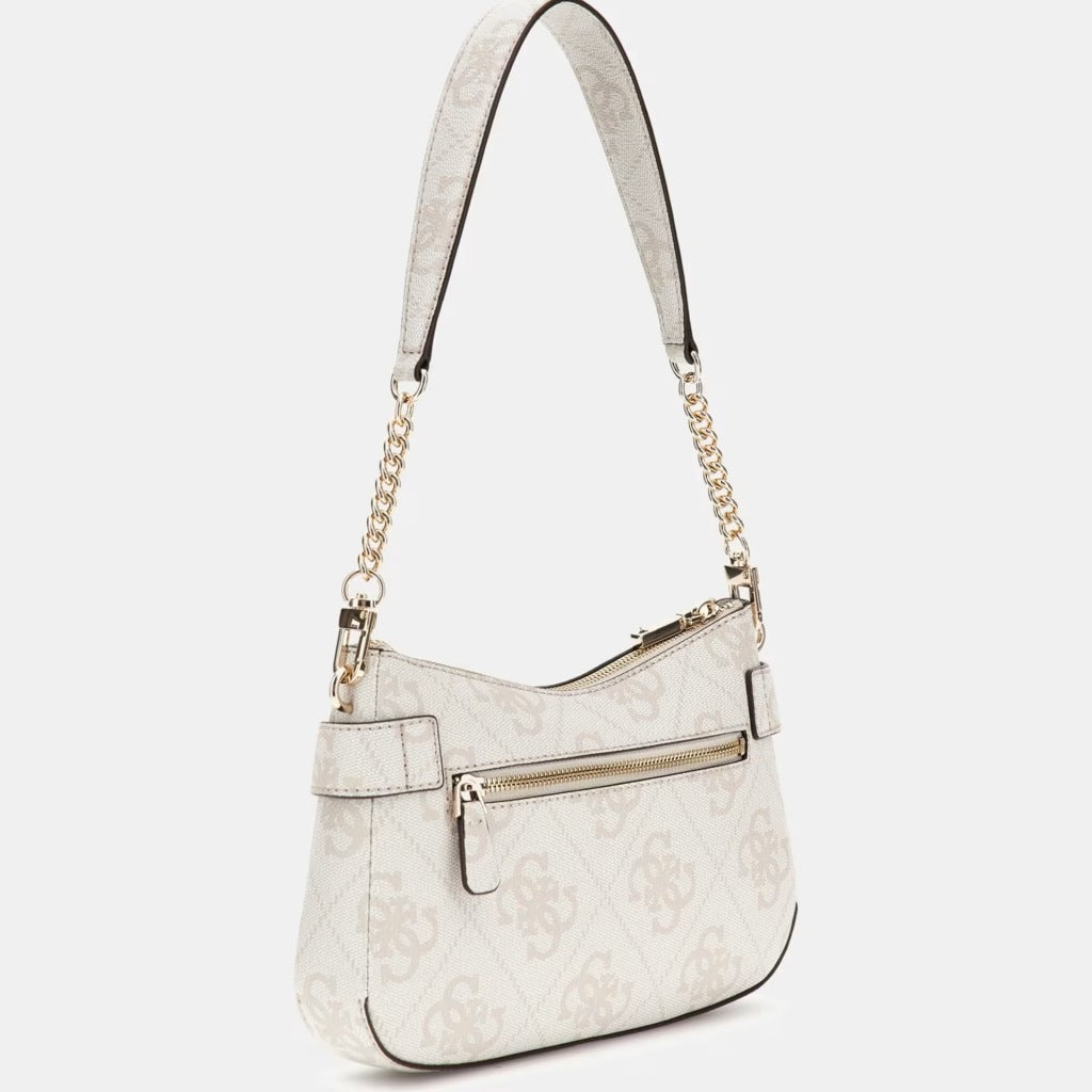 GUESS LORELEI TOP ZIP SHOULD en color BLANCO (5)