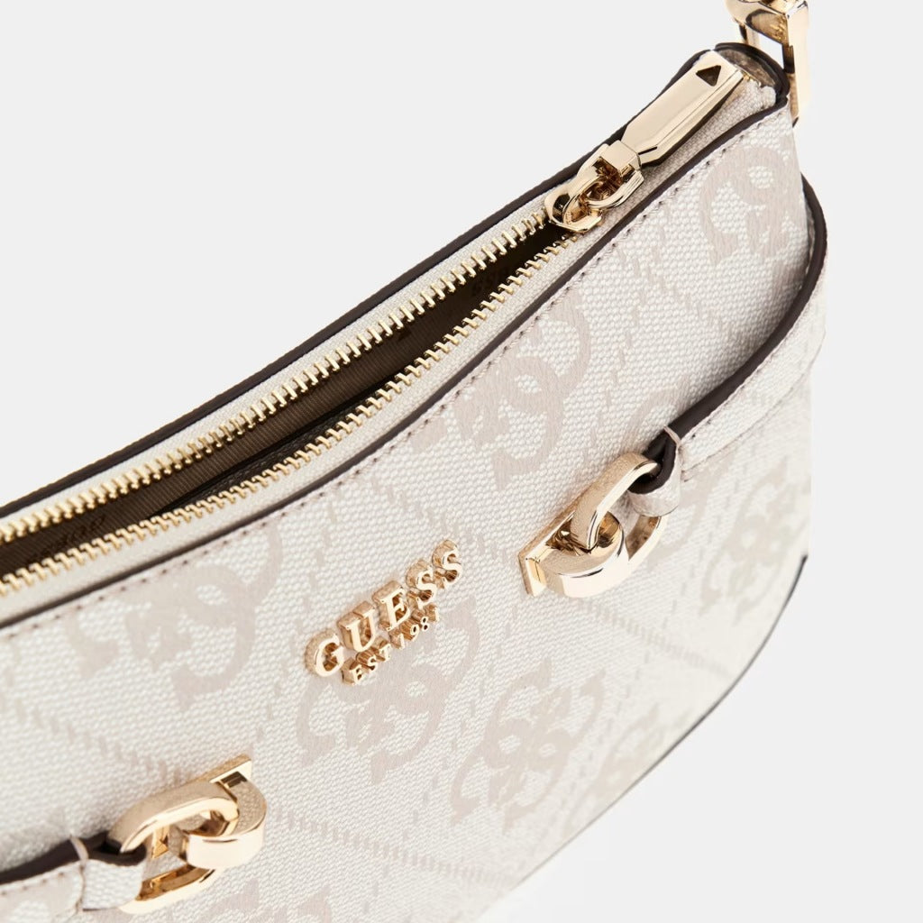 GUESS LORELEI TOP ZIP SHOULD en color BLANCO (6)