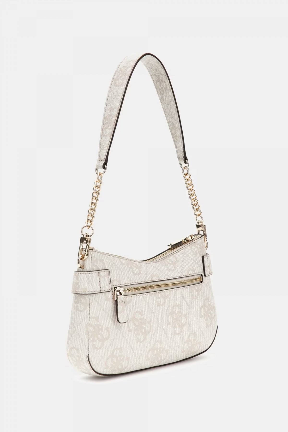 GUESS LORELEI TOP ZIP SHOULD en color BLANCO (2)