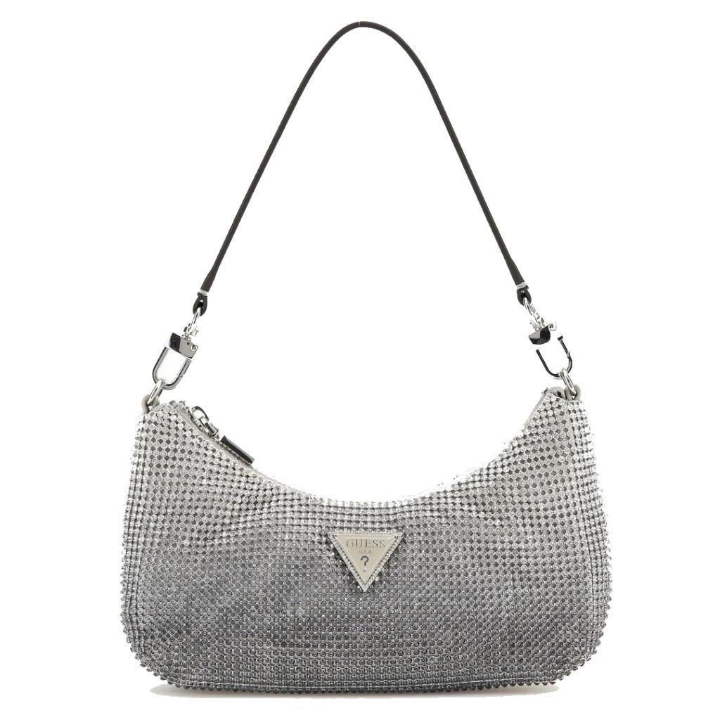 GUESS ZALINA MINI TOP ZIP en color PLATA (4)