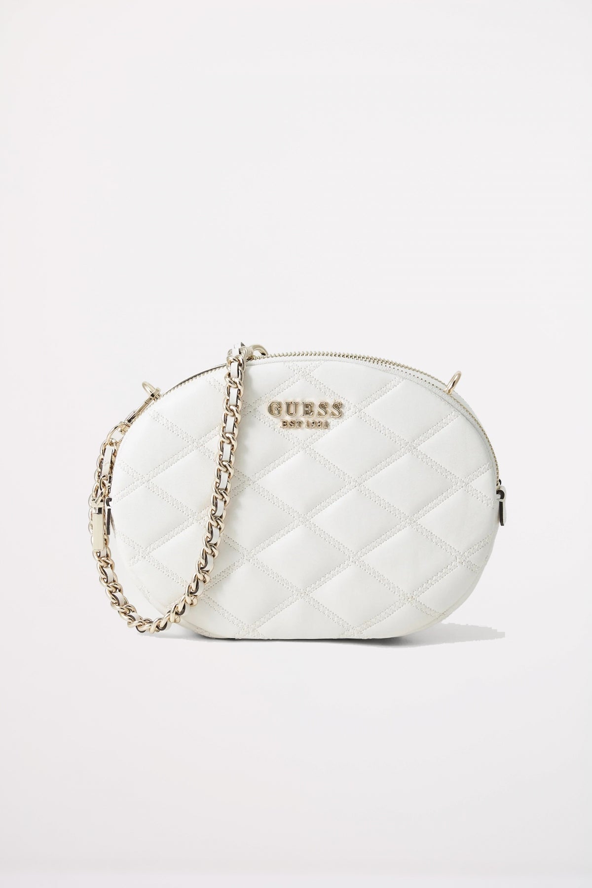 GUESS TAMSIN DOUBLE ZIP en color BLANCO (1)