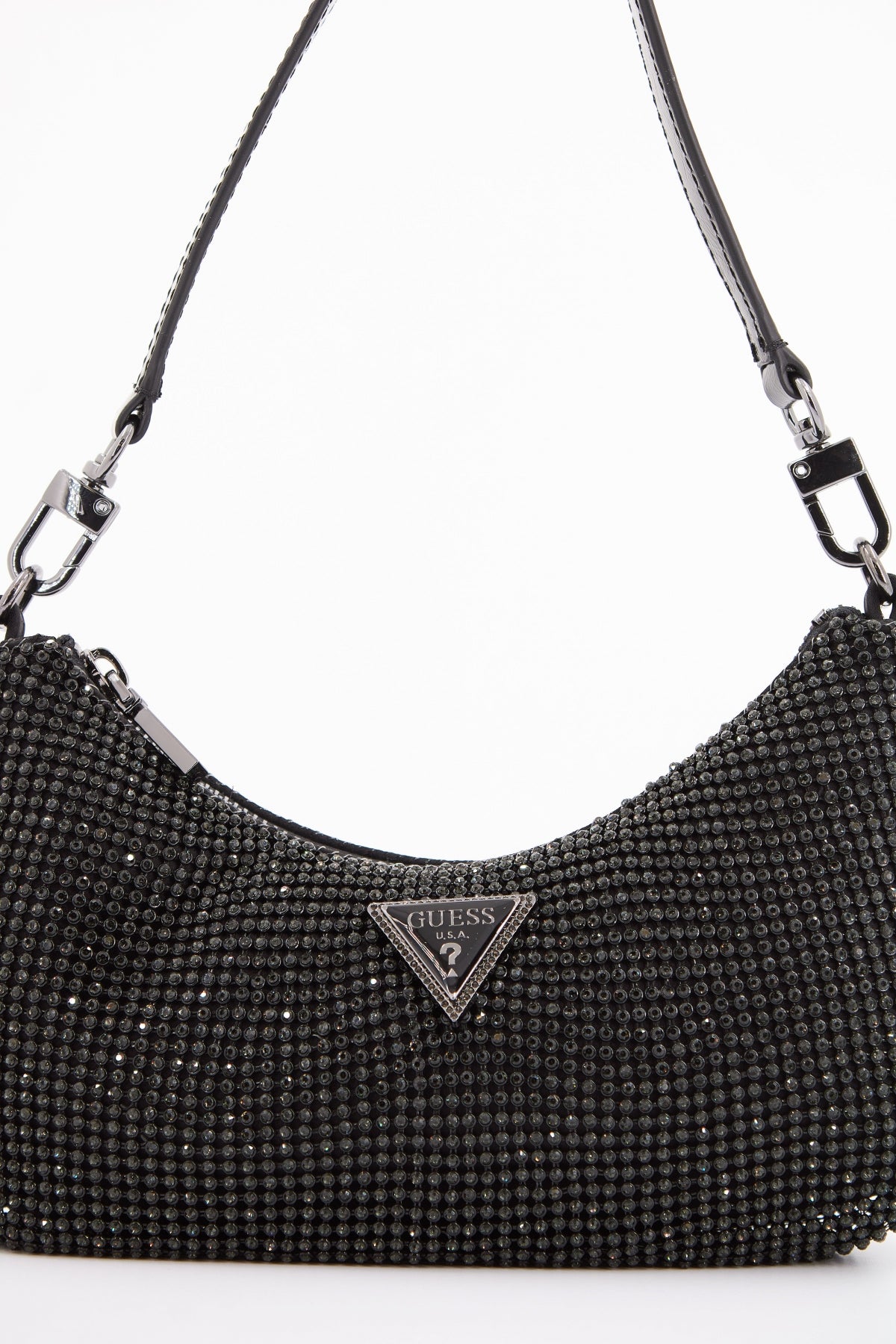 GUESS ZALINA MINI TOP ZIP en color NEGRO (4)