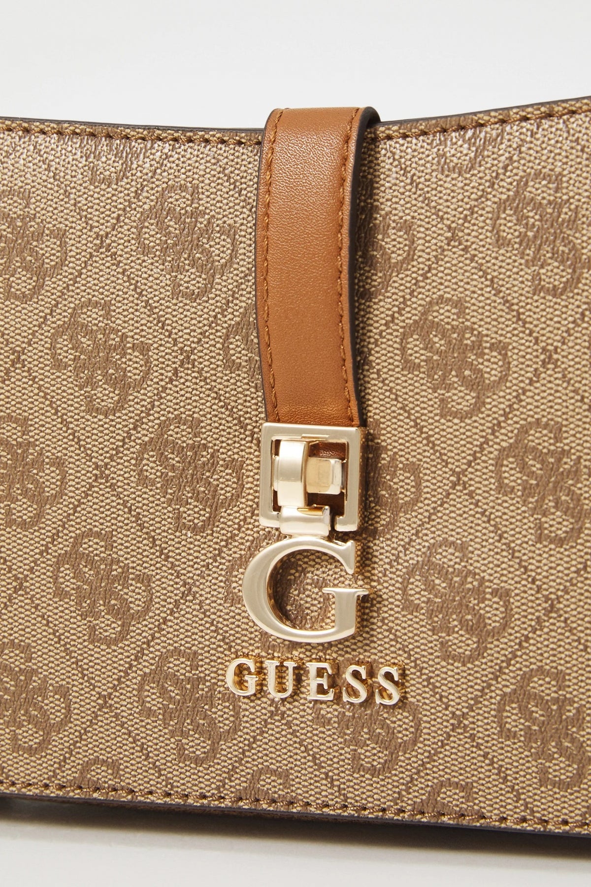 GUESS ZAMIRA TOP ZIP en color MARRON (4)