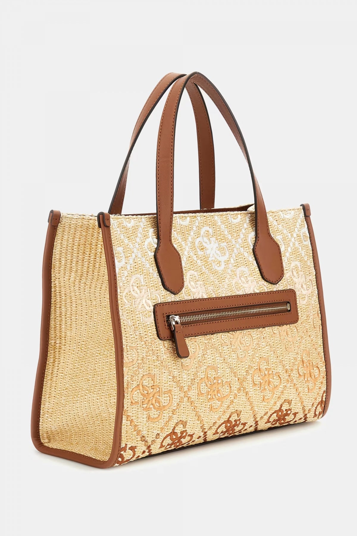GUESS SILVANA COMP TOTE en color MARRON (3)