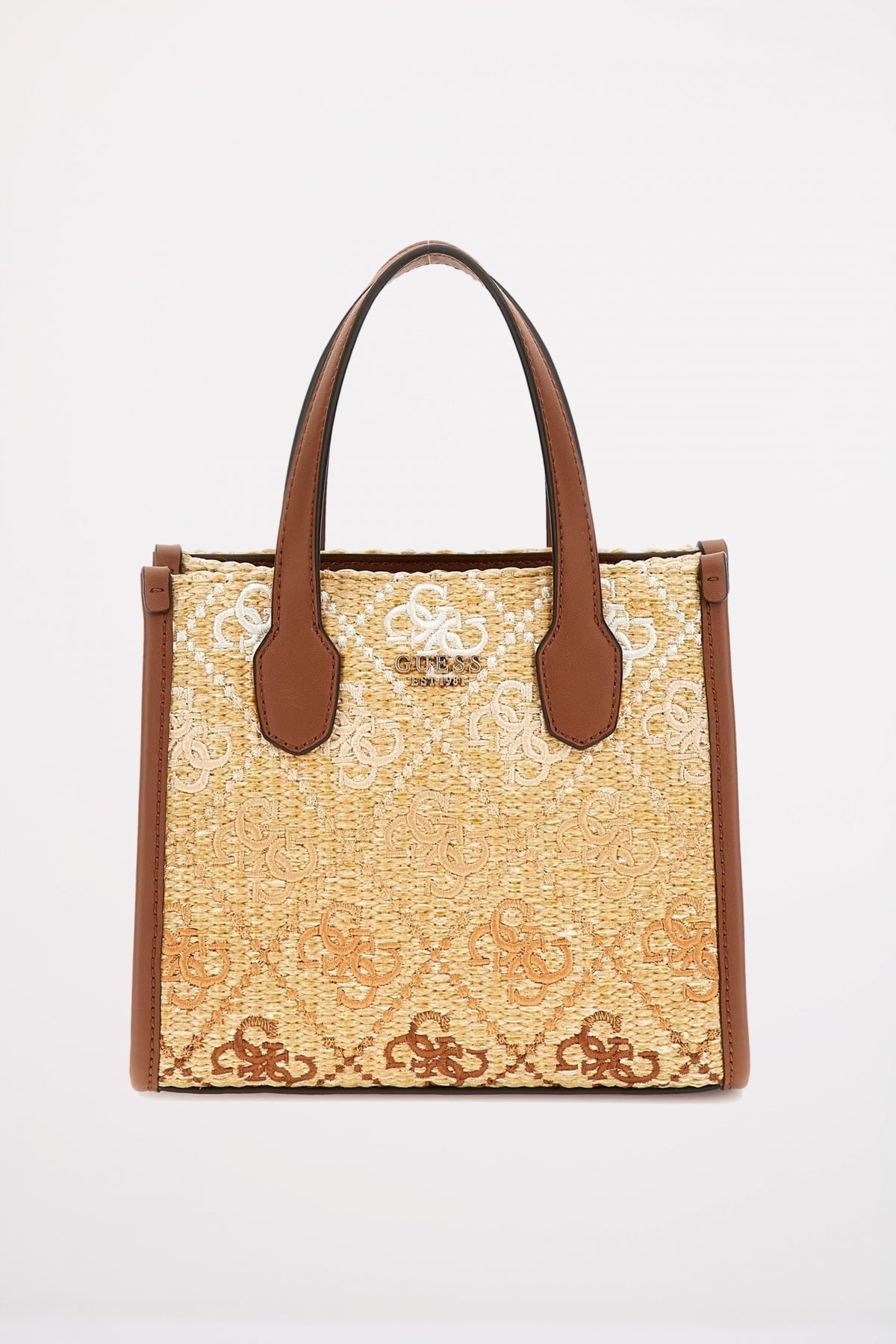 GUESS SILVANA COMP MINI T en color MARRON (1)