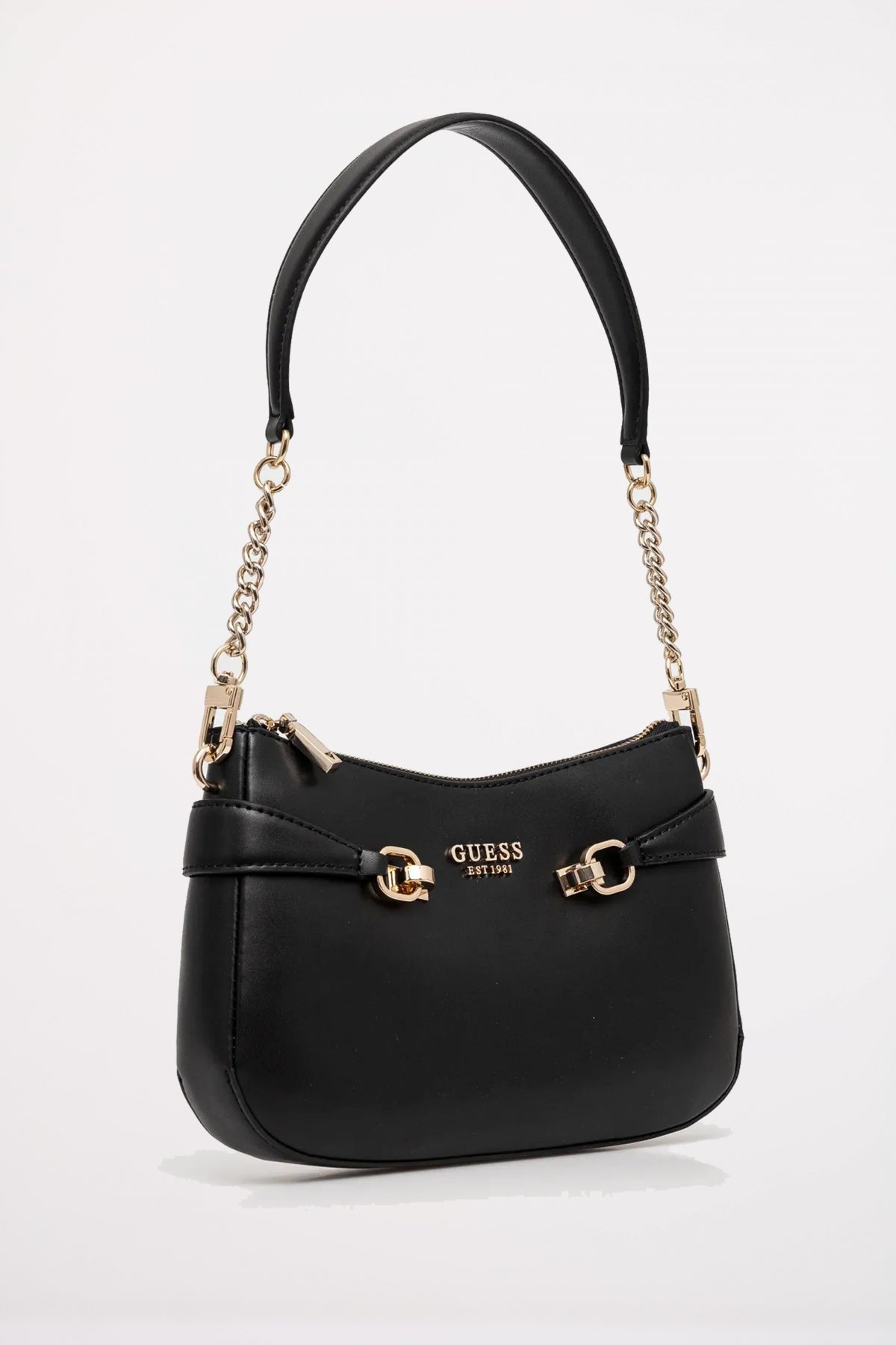 GUESS LORELEI TOP ZIP SHOULD en color NEGRO (2)