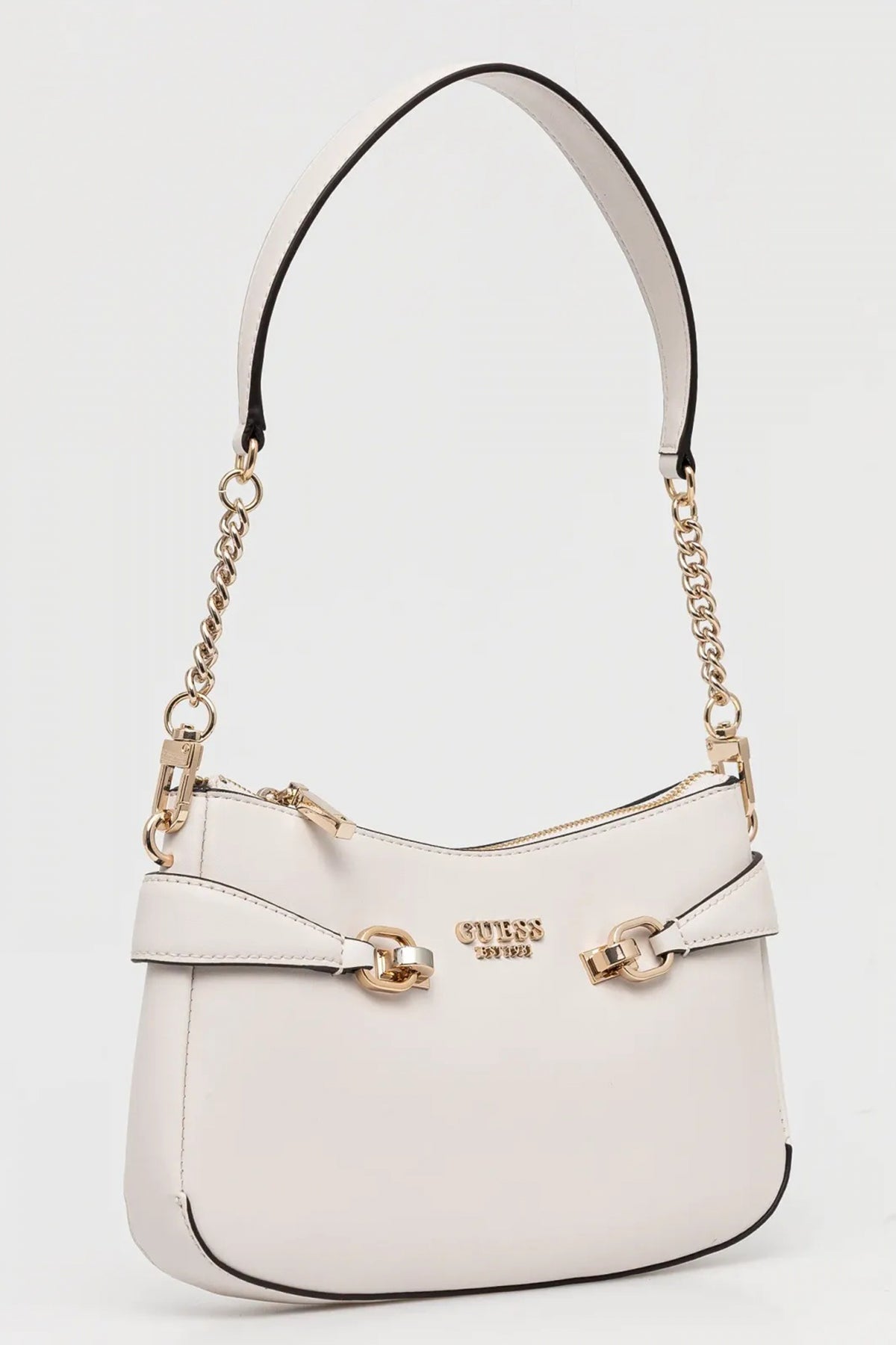 GUESS LORELEI TOP ZIP SHOULD en color BLANCO (2)