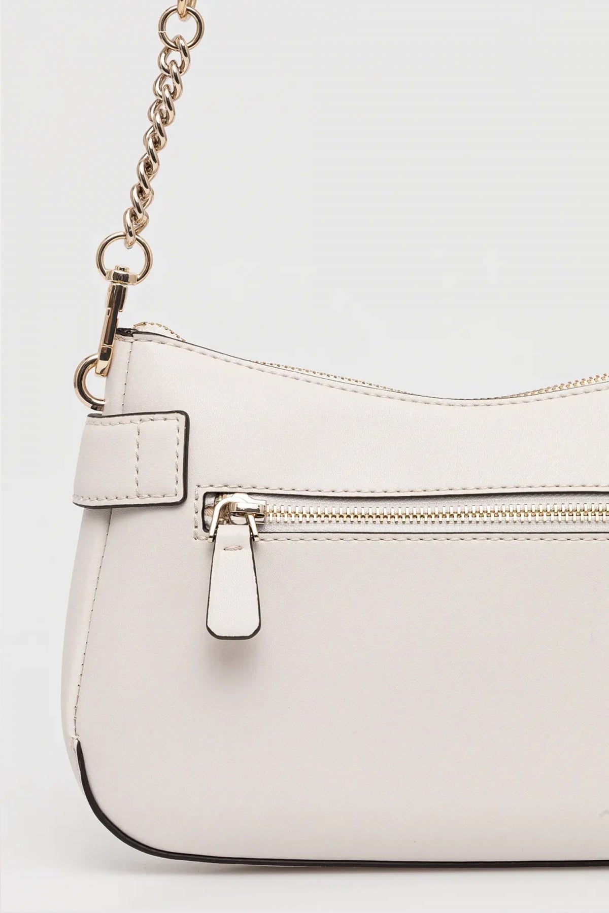 GUESS LORELEI TOP ZIP SHOULD en color BLANCO (3)
