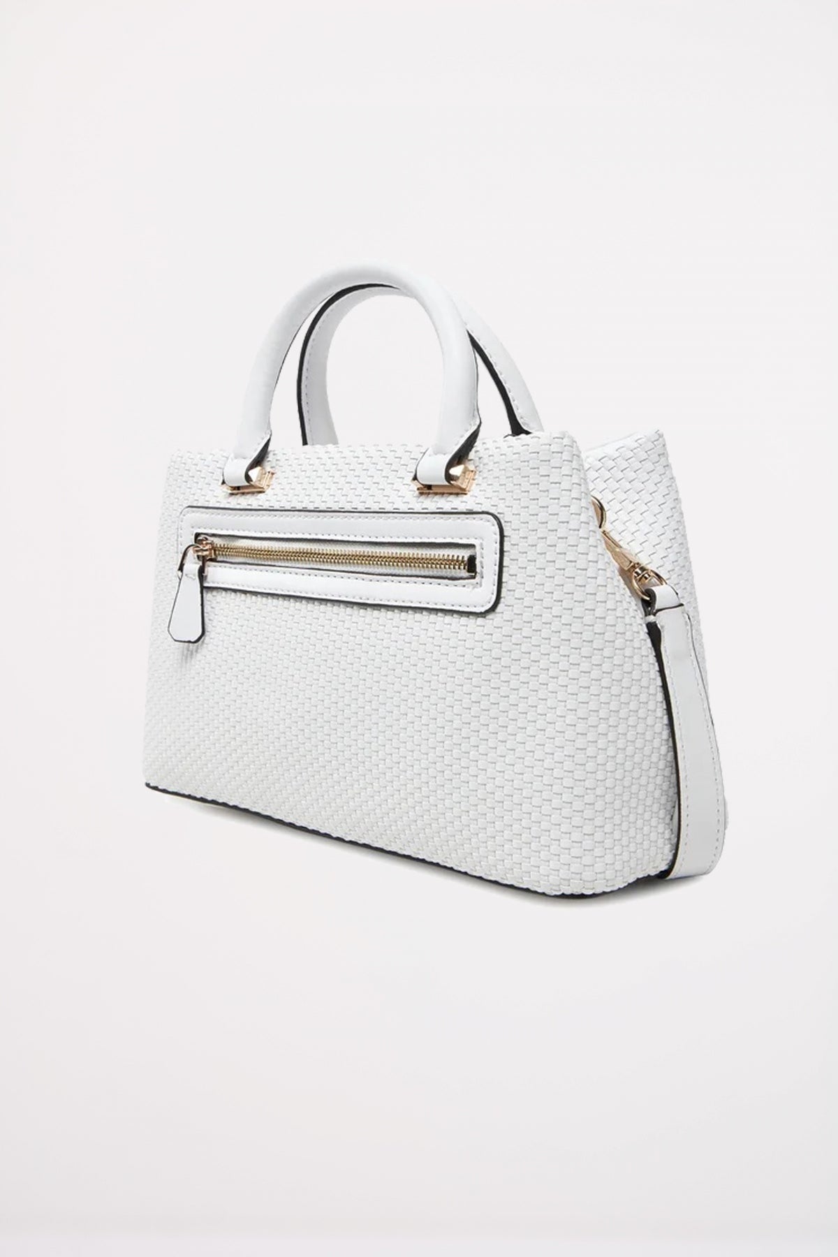 GUESS PHAEDRA SMALL SATCHEL en color BLANCO (3)