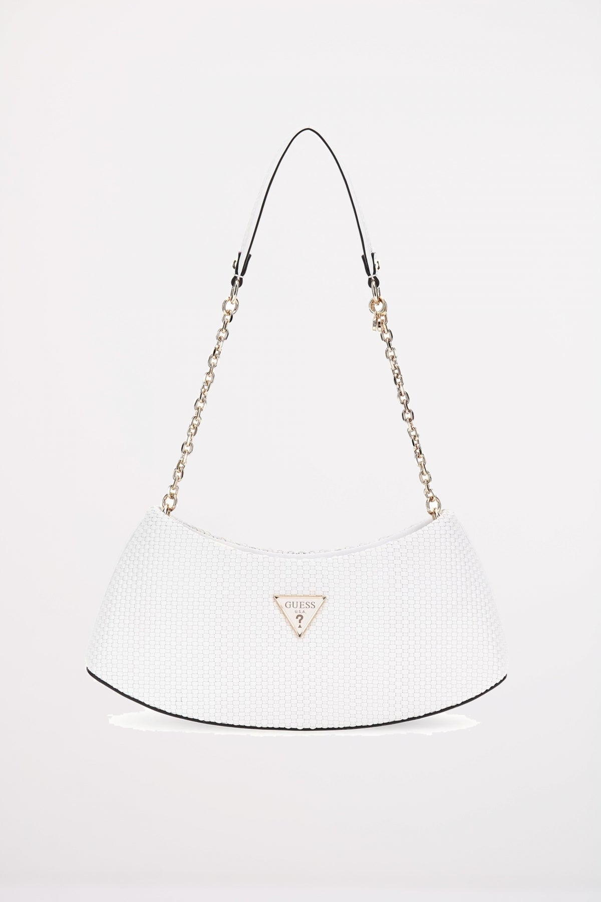 GUESS PHAEDRA TOP ZIP en color BLANCO (1)