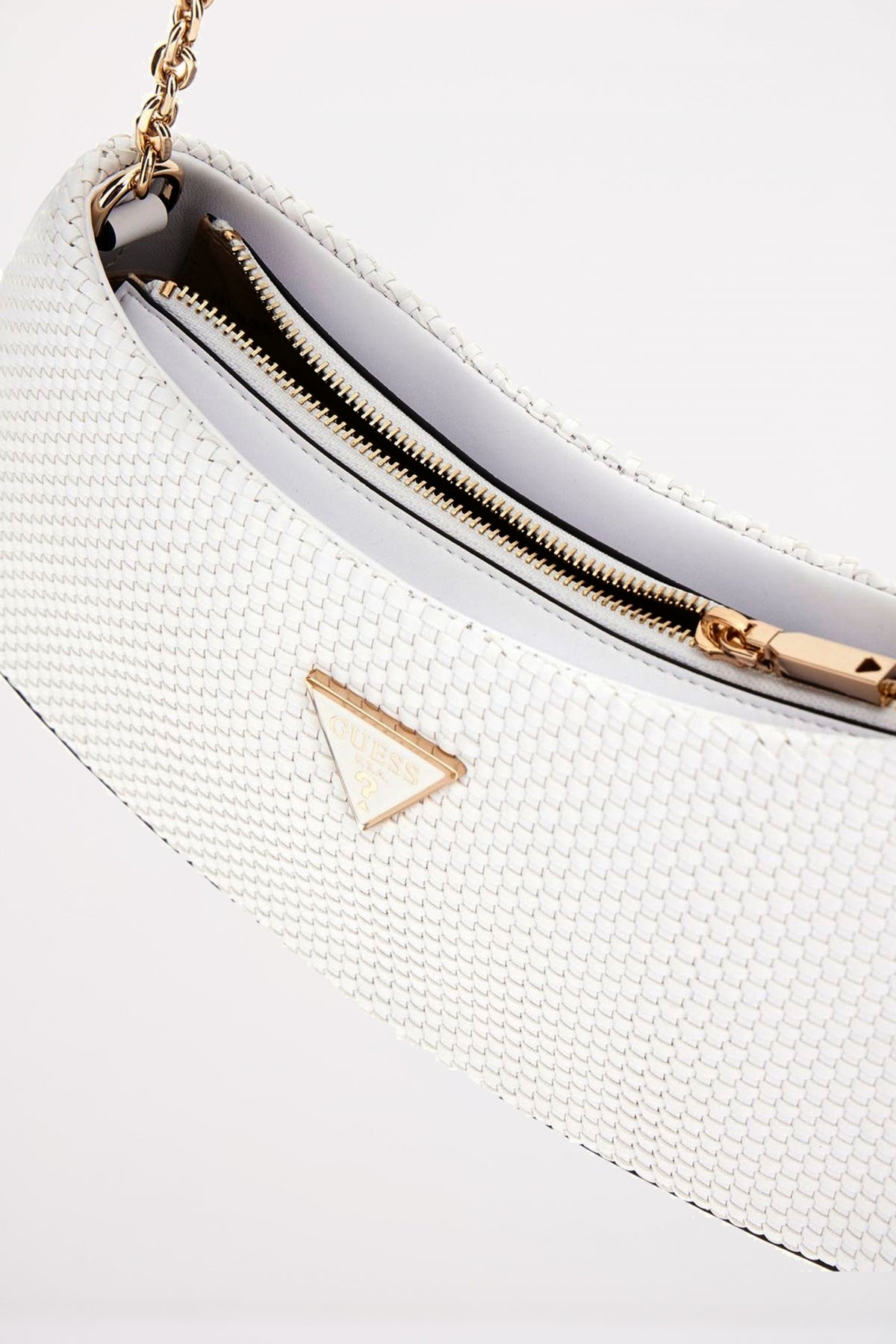 GUESS PHAEDRA TOP ZIP en color BLANCO (3)