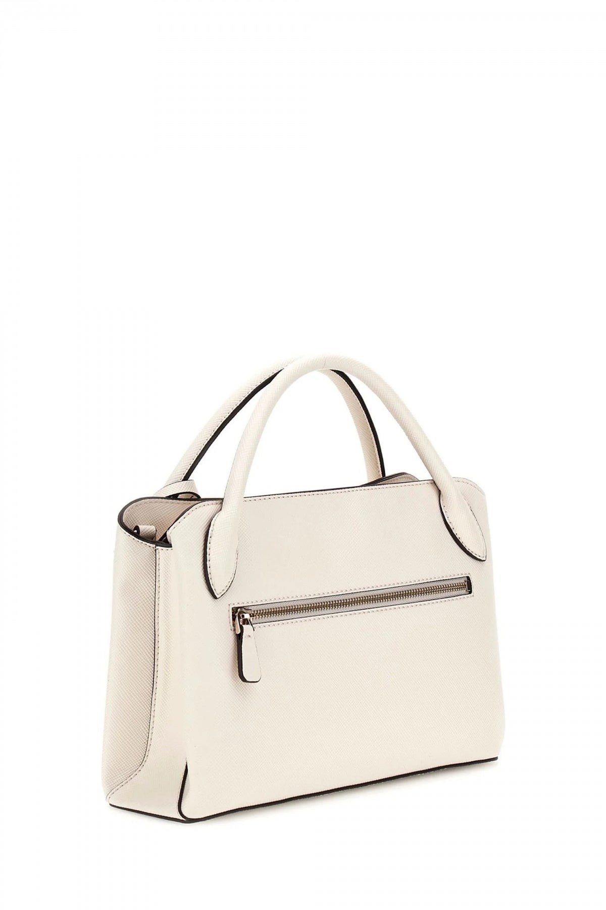 GUESS FEDANA ELITE SATCHEL en color BLANCO (2)