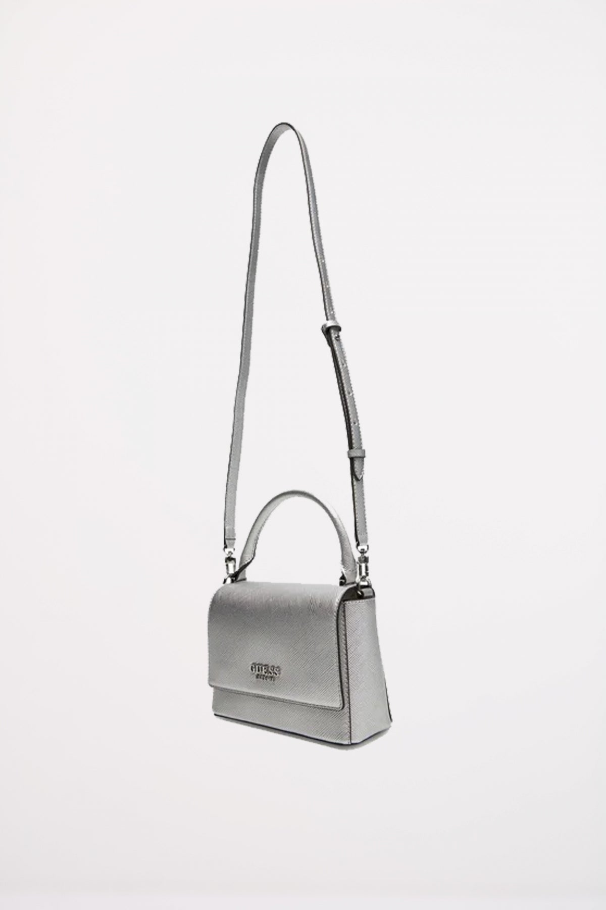 GUESS FEDANA TOP HANDLE en color PLATA (4)