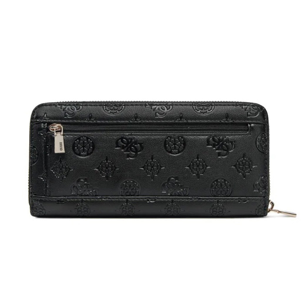 GUESS ZARELA SLG LARGE ZIP en color NEGRO (5)