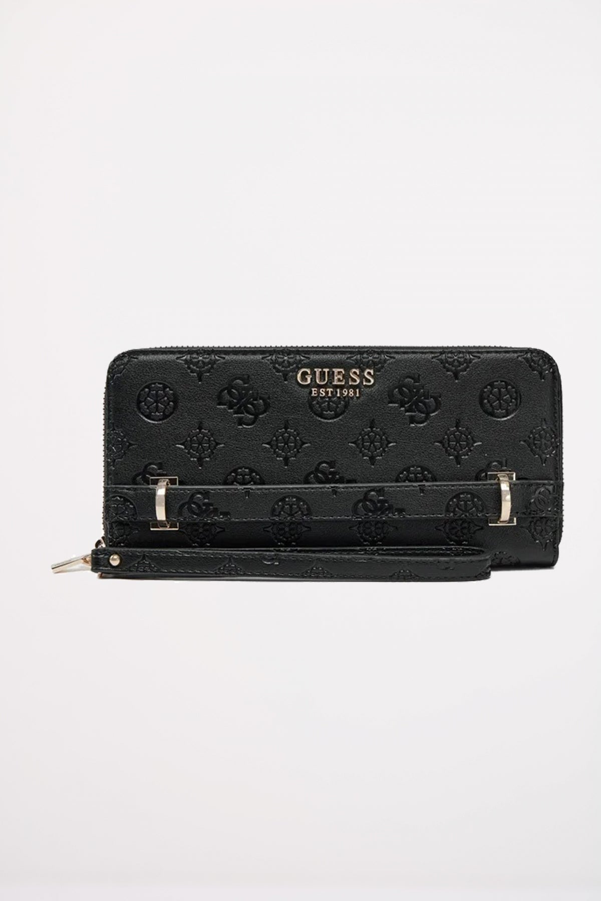 GUESS ZARELA SLG LARGE ZIP en color NEGRO (1)