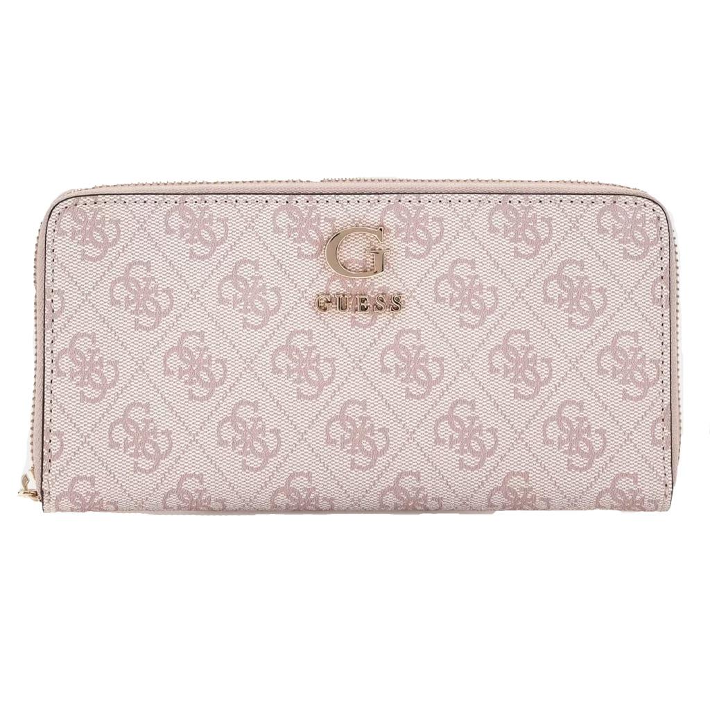 GUESS ZAMIRA SLG LARGE en color MARRON (4)