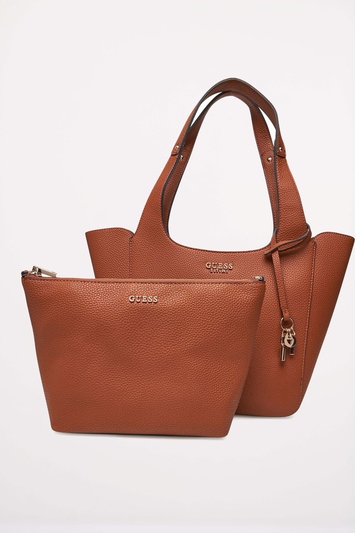 GUESS CALISTA IN TOTE en color MARRON (4)