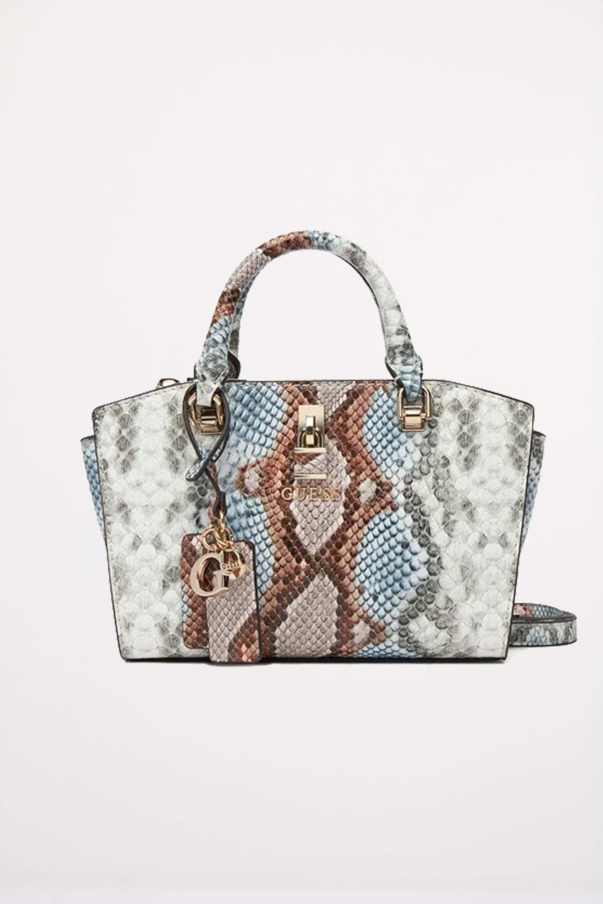 GUESS HWKG MINI SATCHEL en color ANIMAL PRINT (1)