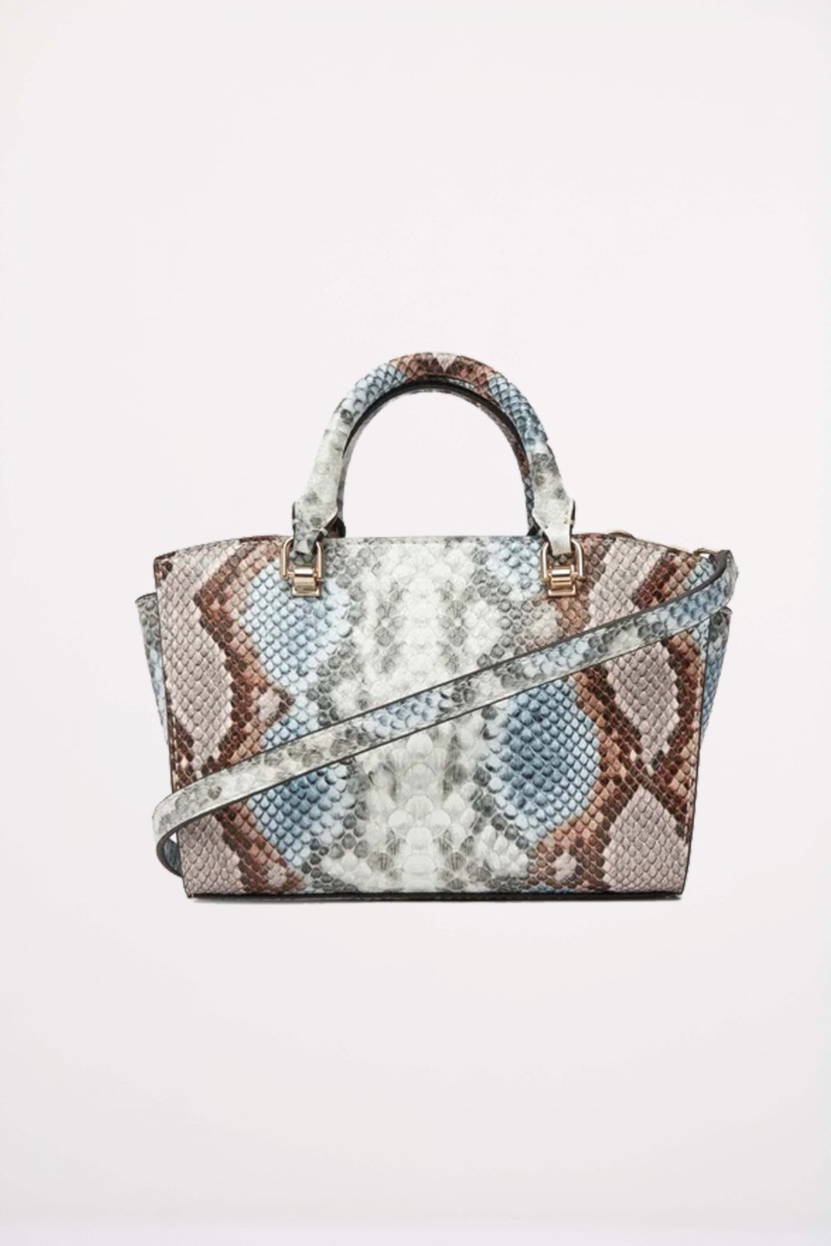 GUESS HWKG MINI SATCHEL en color ANIMAL PRINT (3)