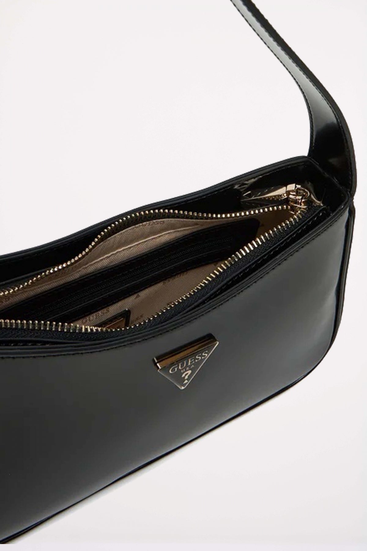 GUESS HWNY SHOULDER BAG en color NEGRO (3)