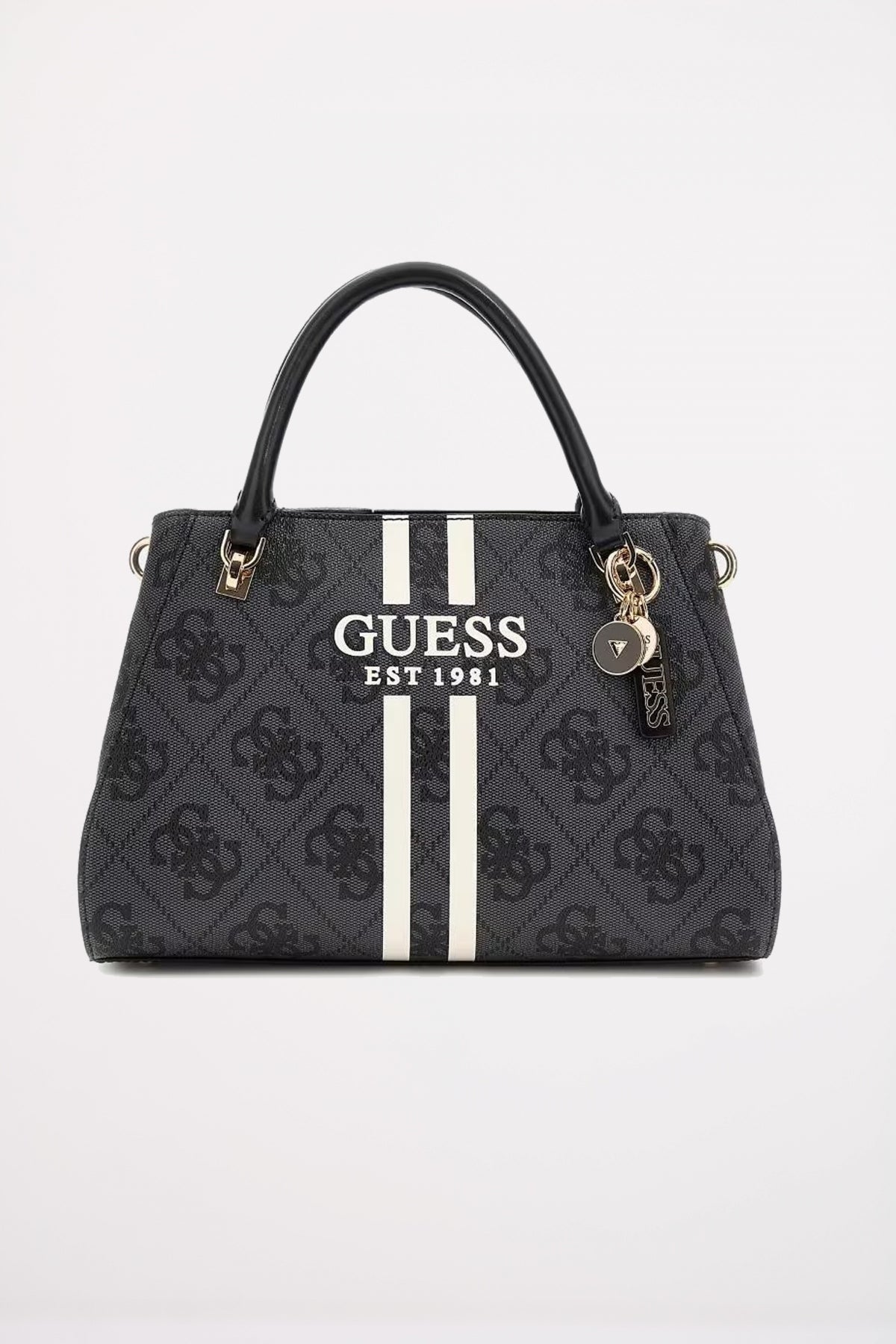 GUESS LUXURY SATCHEL en color GRIS (1)