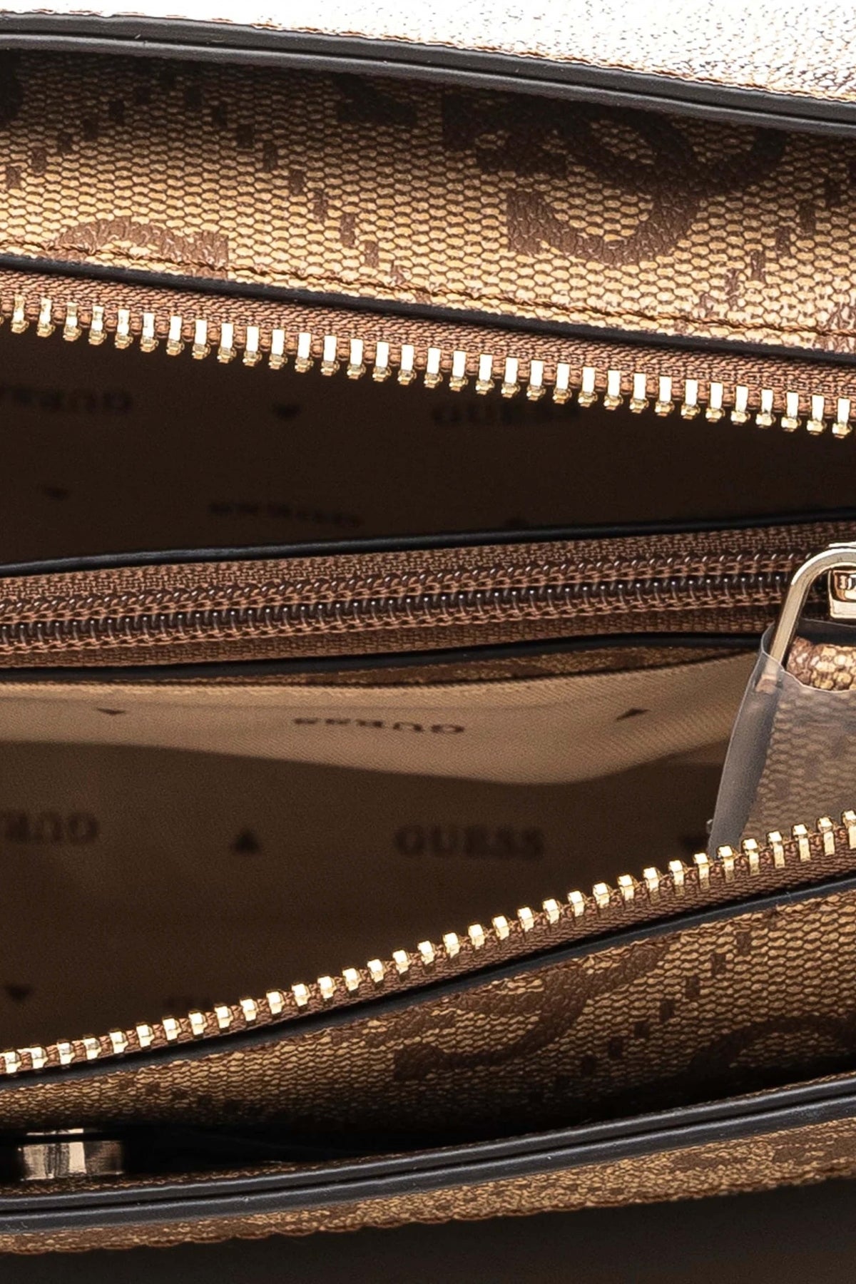 GUESS LUXURY SATCHEL en color MARRON (3)