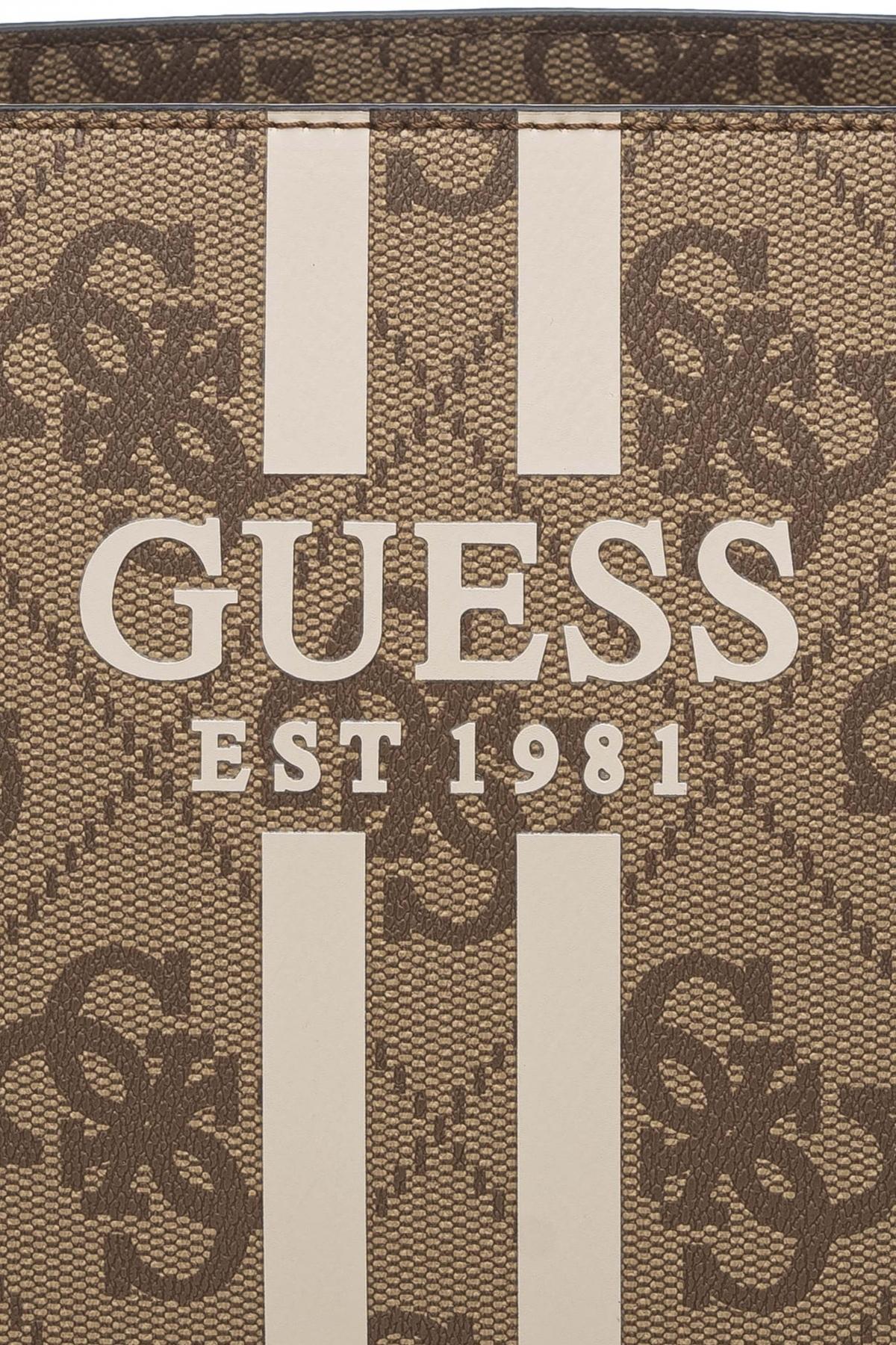 GUESS LUXURY SATCHEL en color MARRON (4)