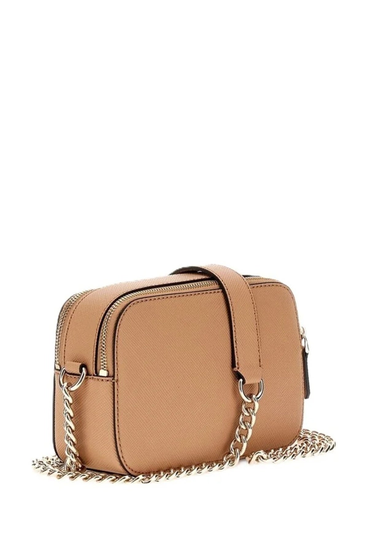 GUESS HWZG NOELLE II CROSSBODY CA en color MARRON CLARO (2)