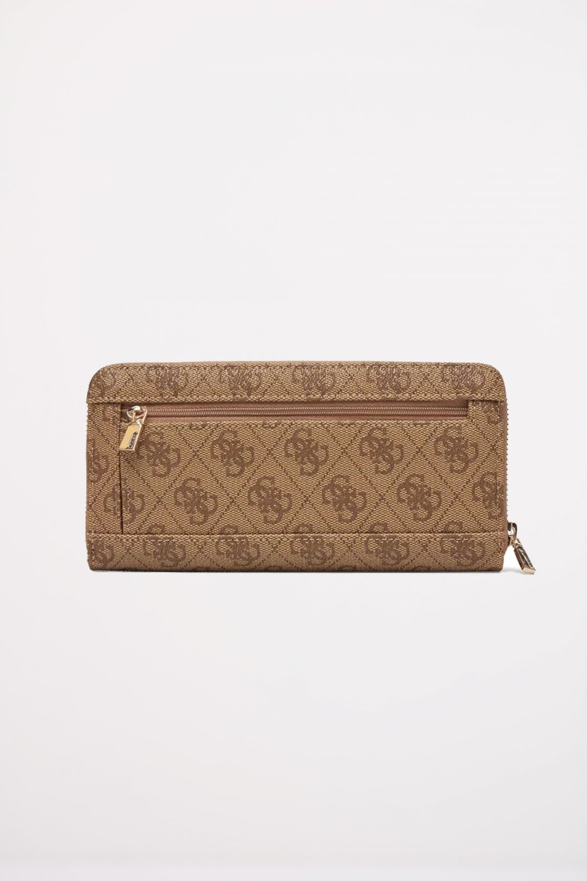 GUESS LRG ZIP AROUND en color MARRON (2)