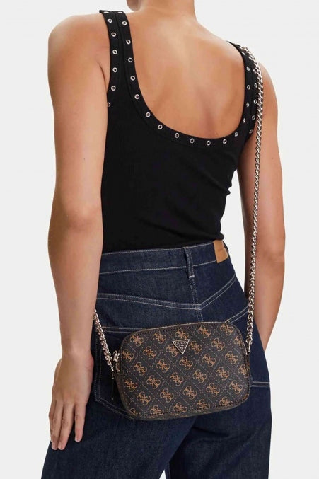GUESS NOELLE II CROSSBODY CA en color NEGRO (4)