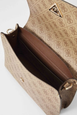 GUESS MERIDIAN II FLAP CROSS en color MARRON (3)