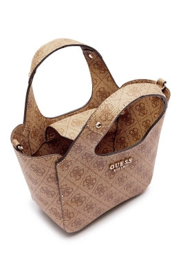 GUESS CALISTA IN MINI TO en color MARRON (3)