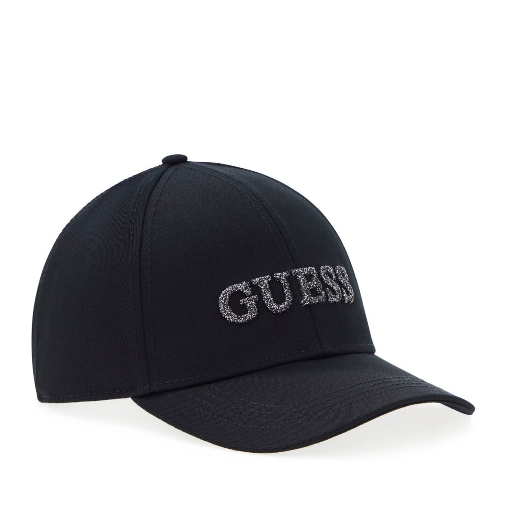 GUESS COT BASEBALL CAP en color NEGRO (4)