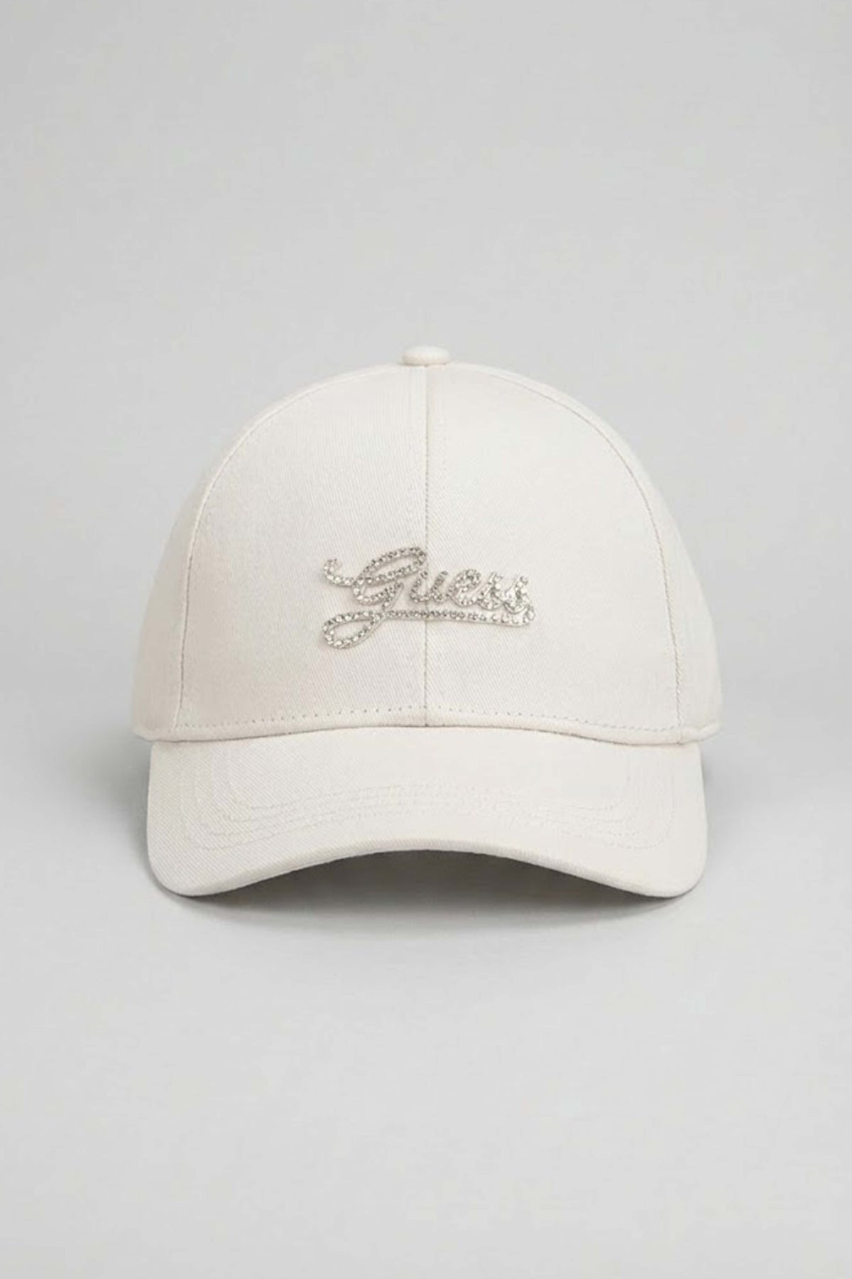 GUESS COT BASEBALL CAP en color BLANCO (2)