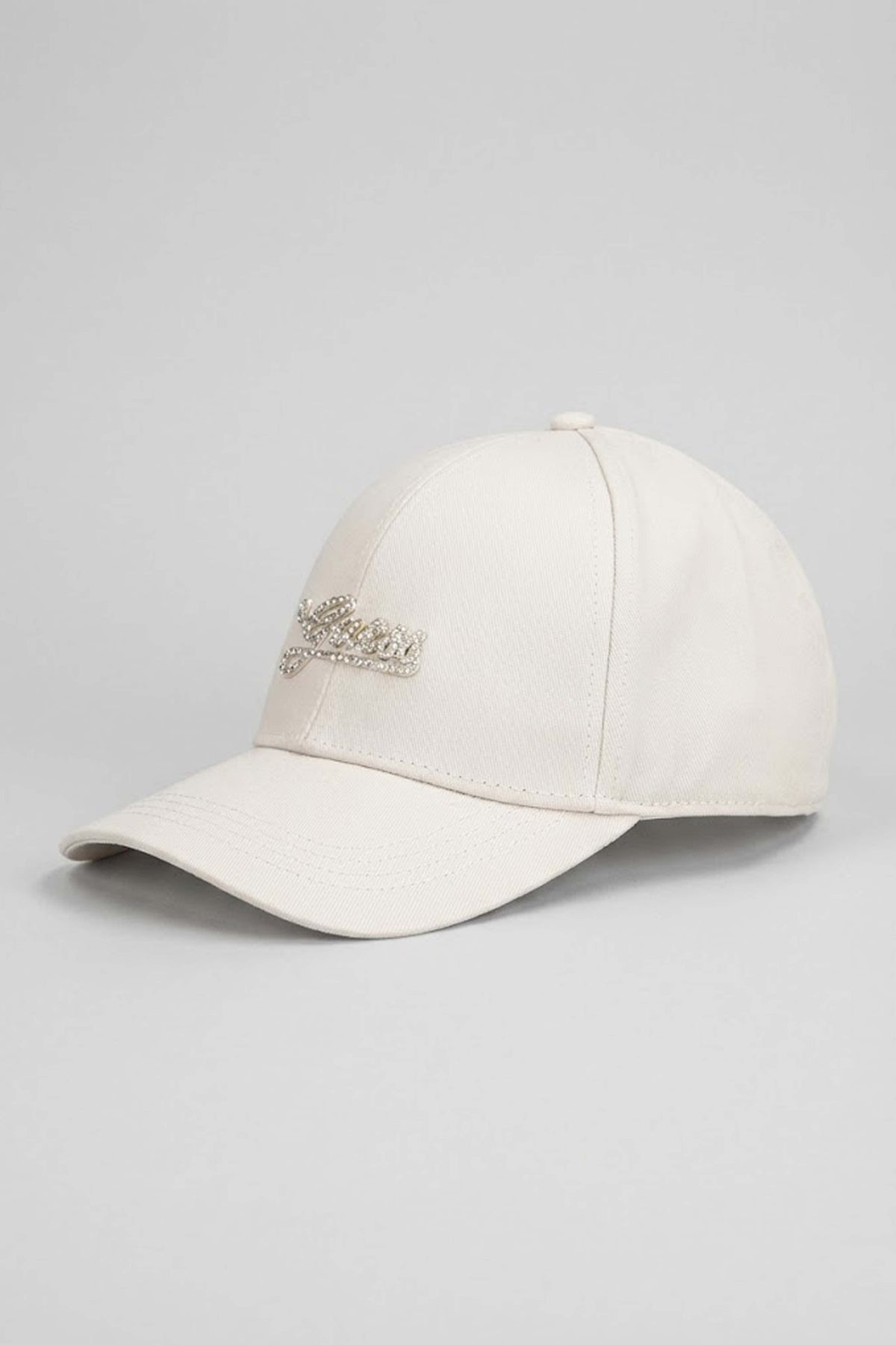 GUESS COT BASEBALL CAP en color BLANCO (3)
