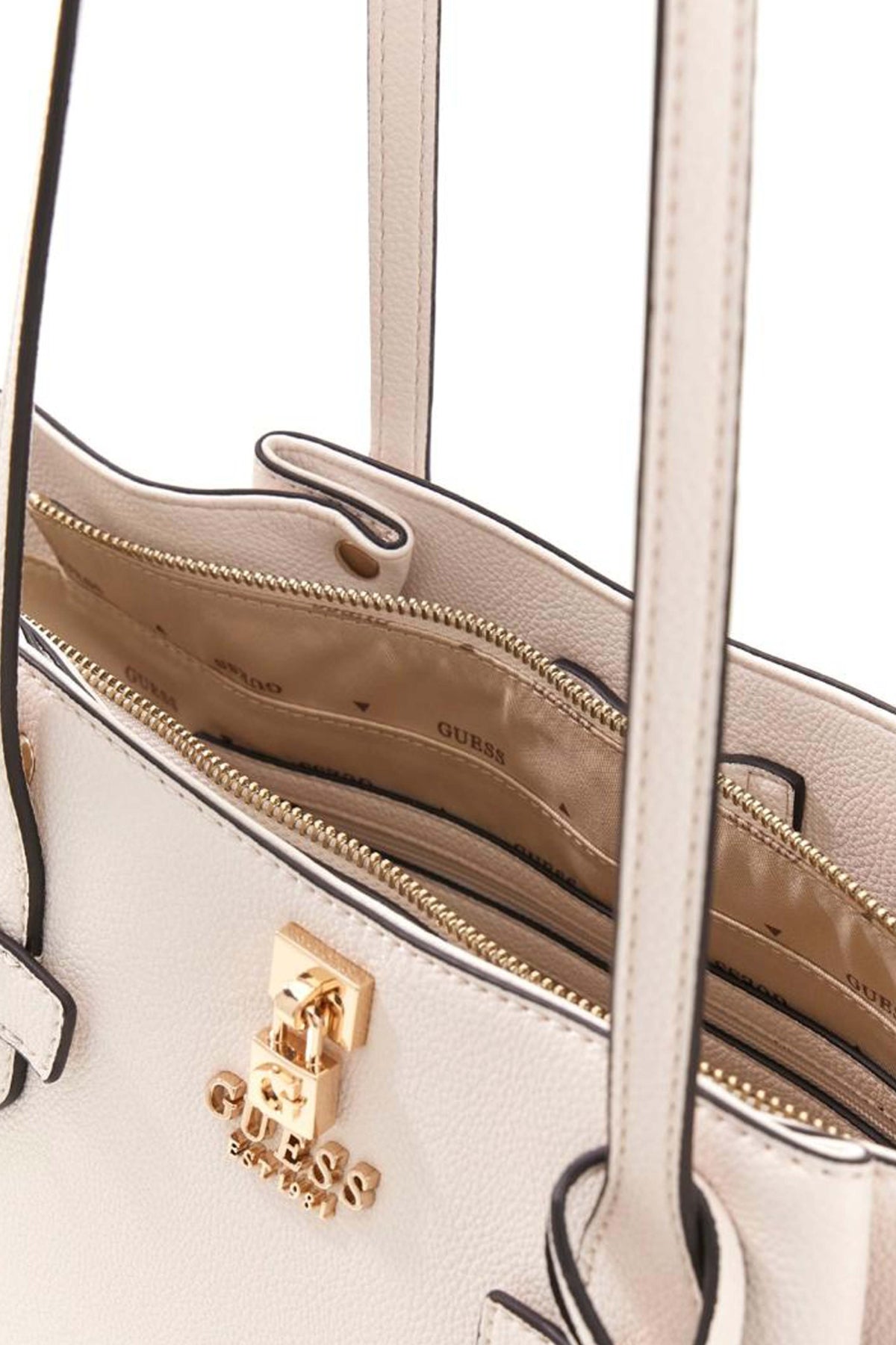 GUESS YESBA GRLFRND SHOULDER en color BLANCO (3)