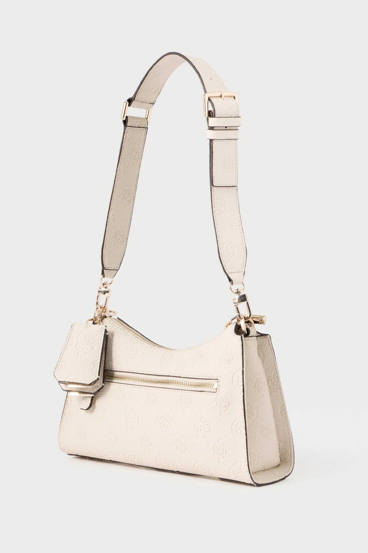 GUESS CRESIDIA II TOP ZIP SH en color BLANCO (2)