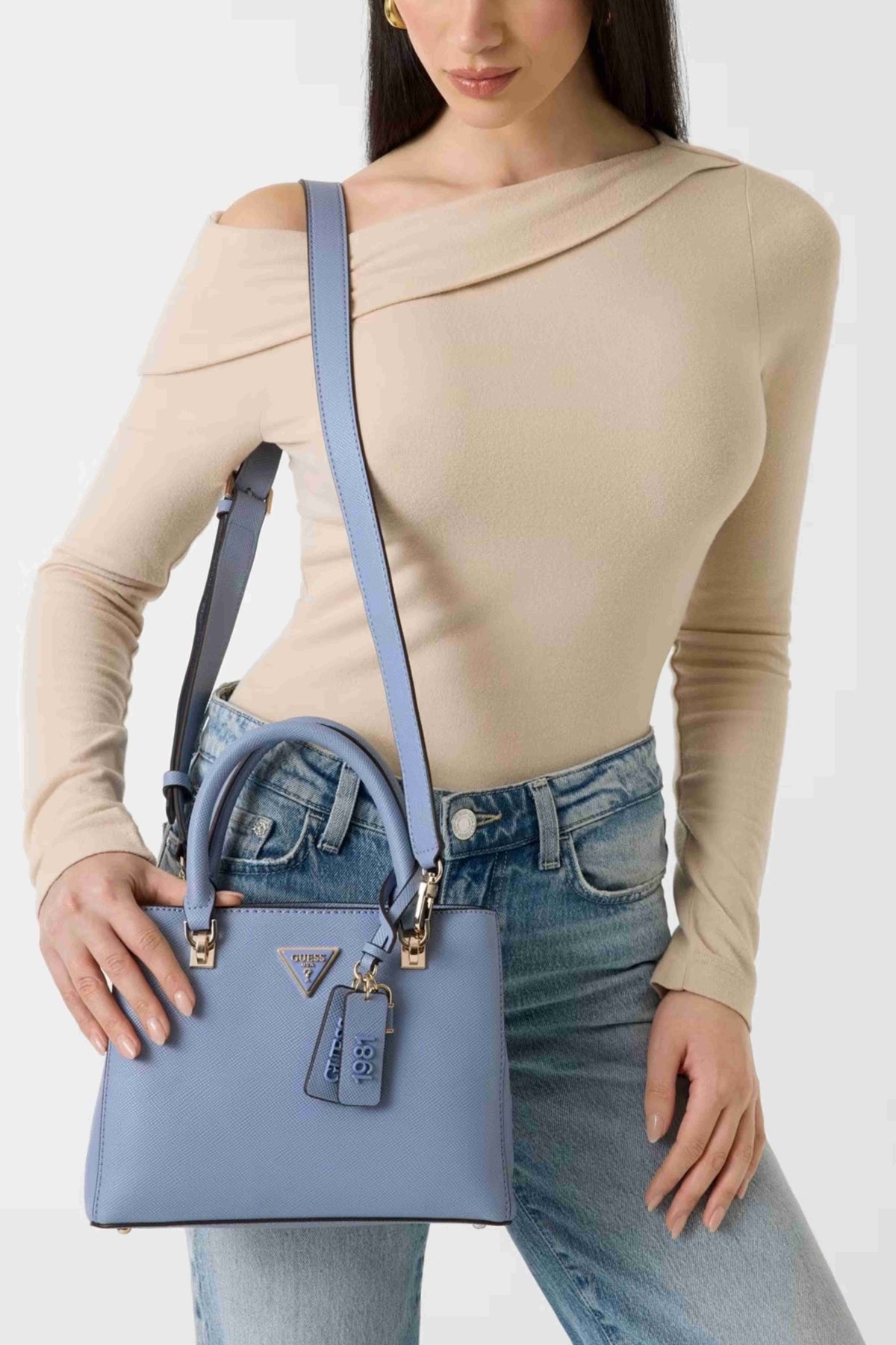 GUESS NOELLE II SML MULTI CO en color AZUL (4)