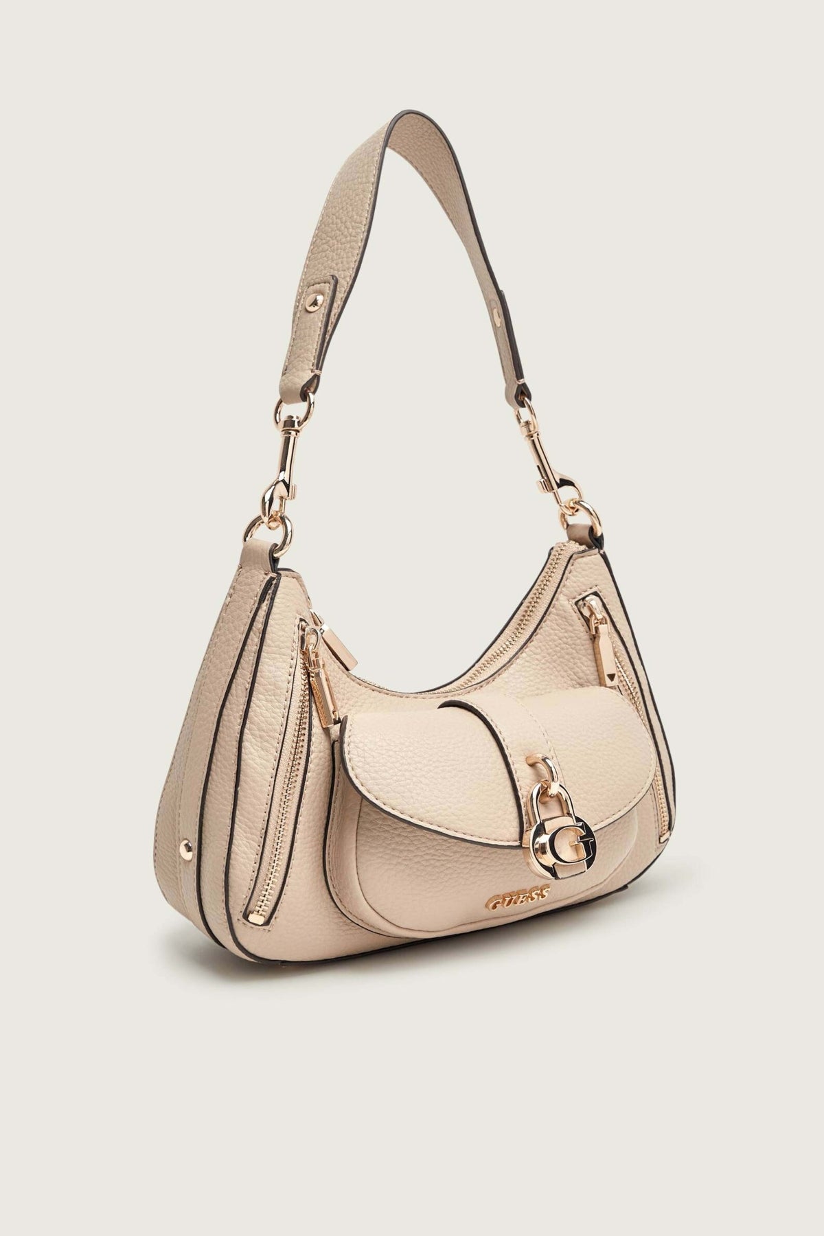 GUESS JESSA SHOULDER BAG en color ROSA (4)