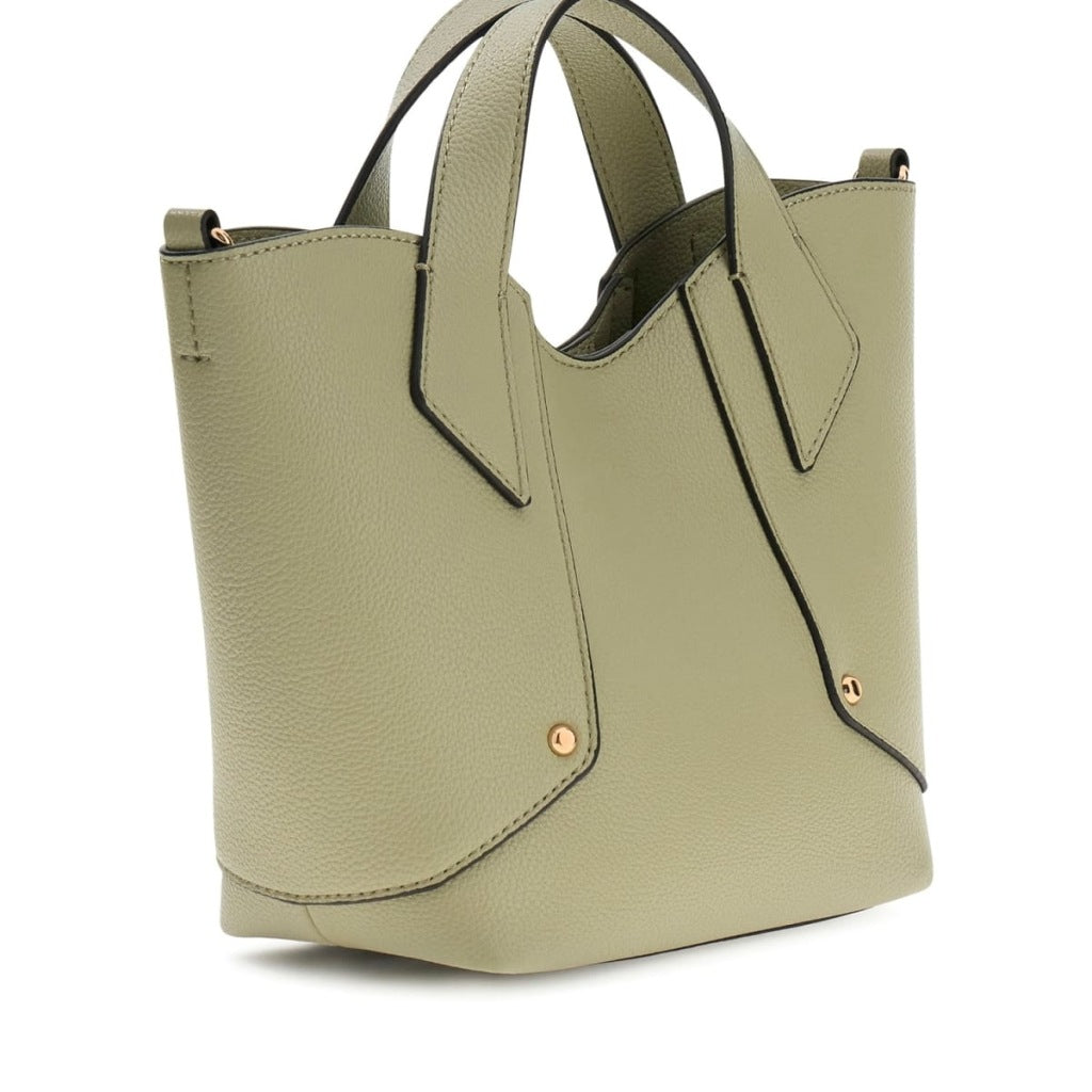 GUESS DARCY MINI TOTE en color VERDE (4)