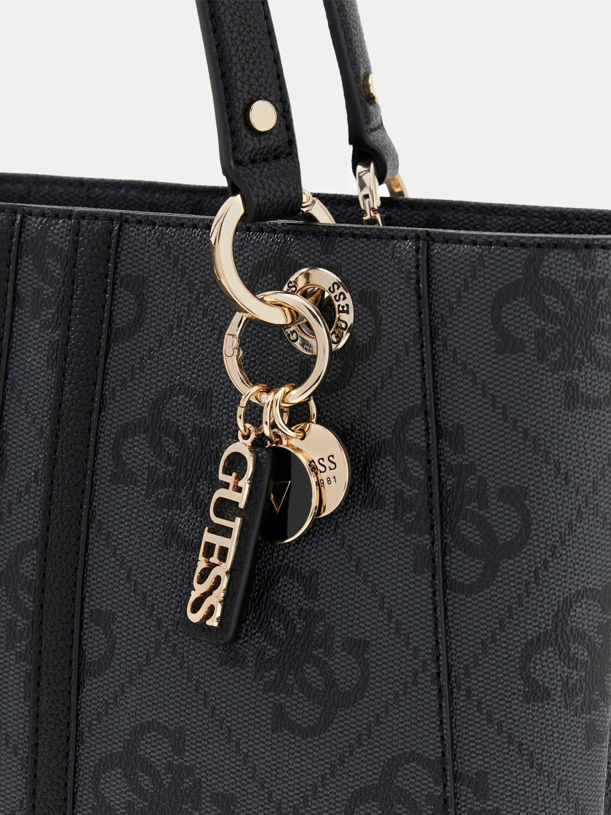 GUESS HWSS NOELLE II TOTE en color NEGRO (3)