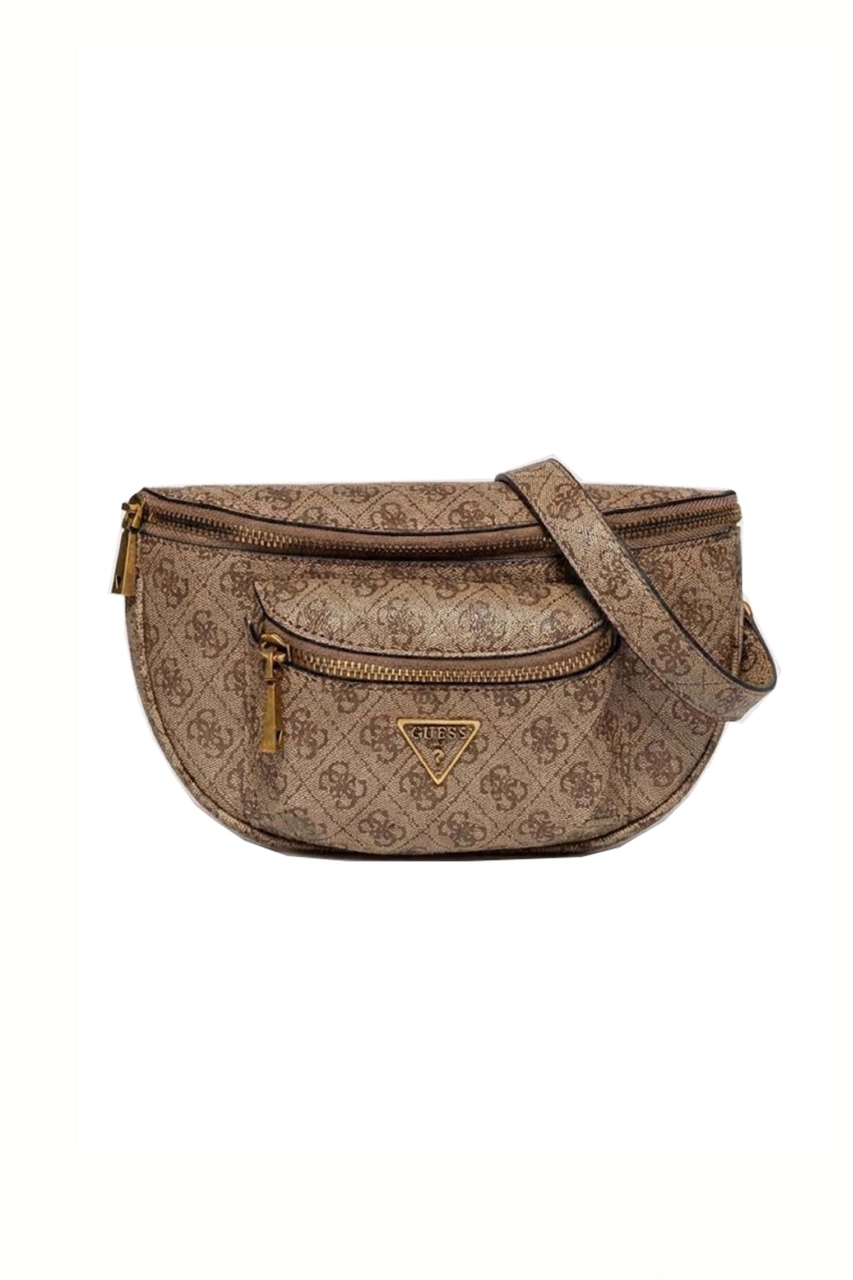 GUESS LATONA BELT BAG en color MARRON (1)