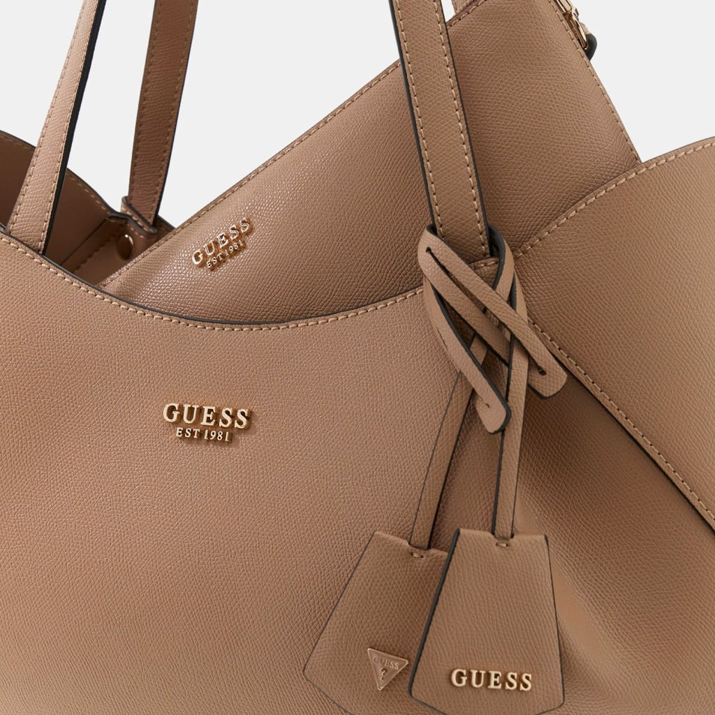 GUESS HWBG AMORETTE IN TOTE en color NUDE (7)