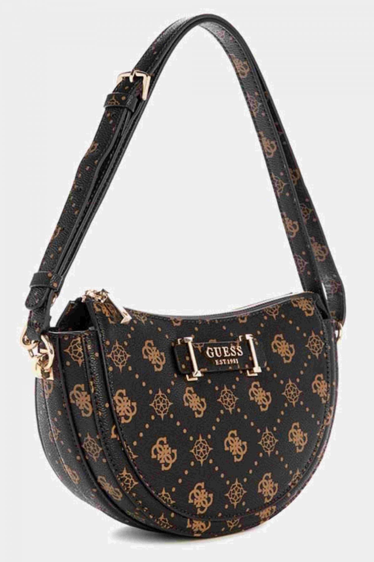GUESS SILIA CONVERTIBLE SHOU en color MARRON (2)