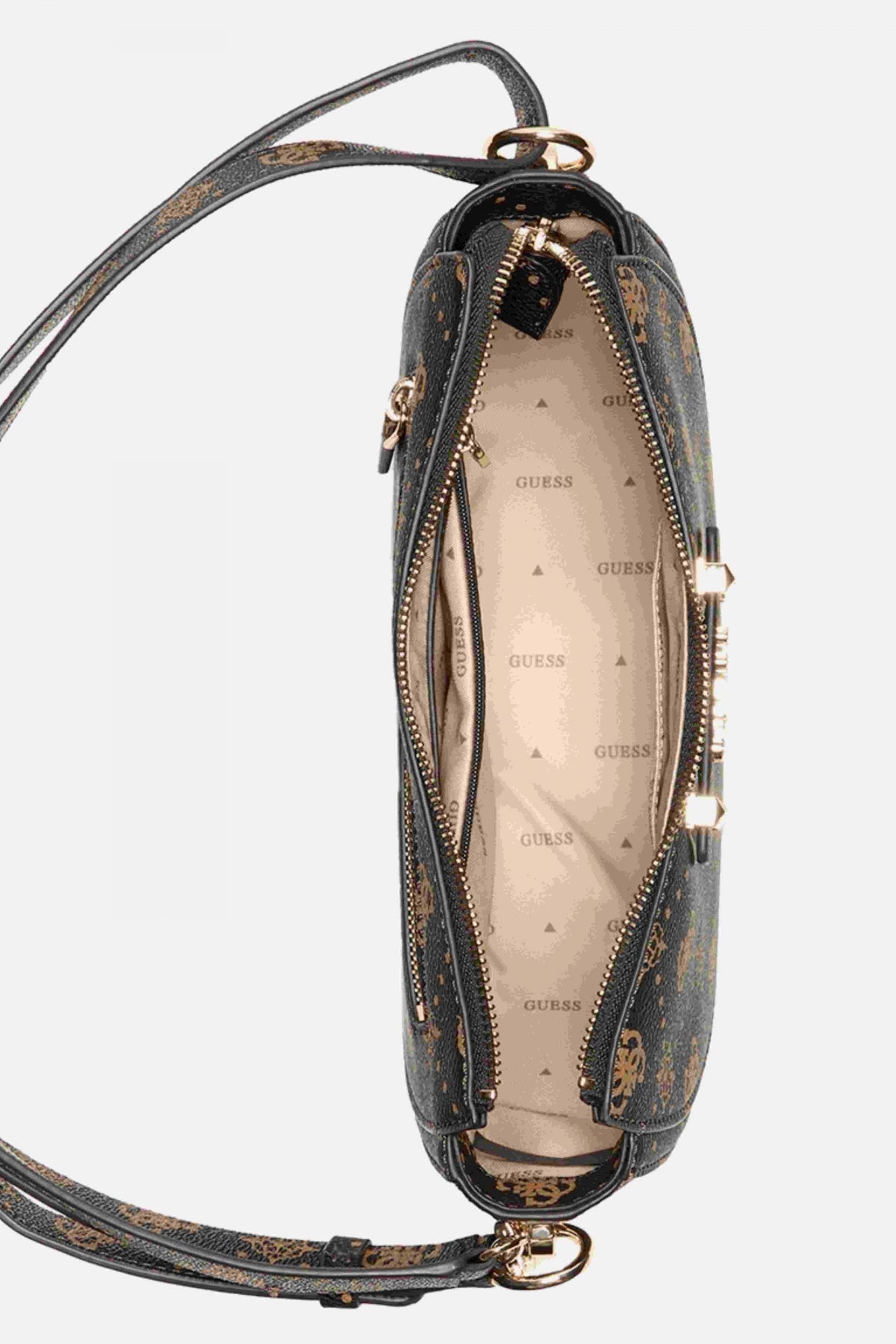 GUESS SILIA CONVERTIBLE SHOU en color MARRON (4)